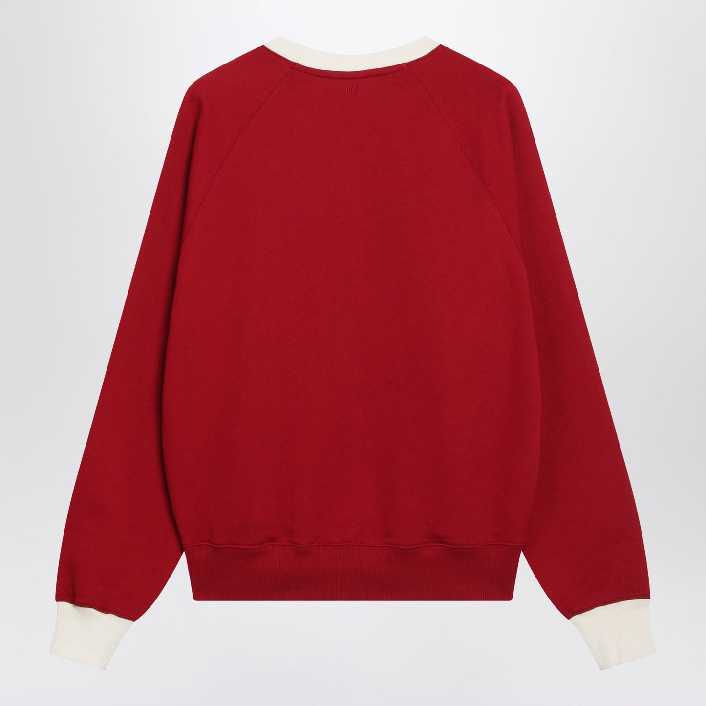 Ami Paris Ami De Coeur Sweatshirt Red/Ivory Women AMI PARIS