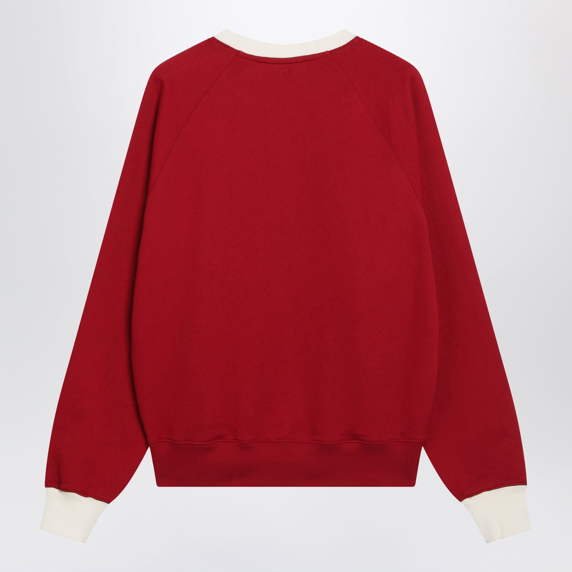Ami Paris Ami De Coeur Sweatshirt Red/Ivory Women AMI PARIS