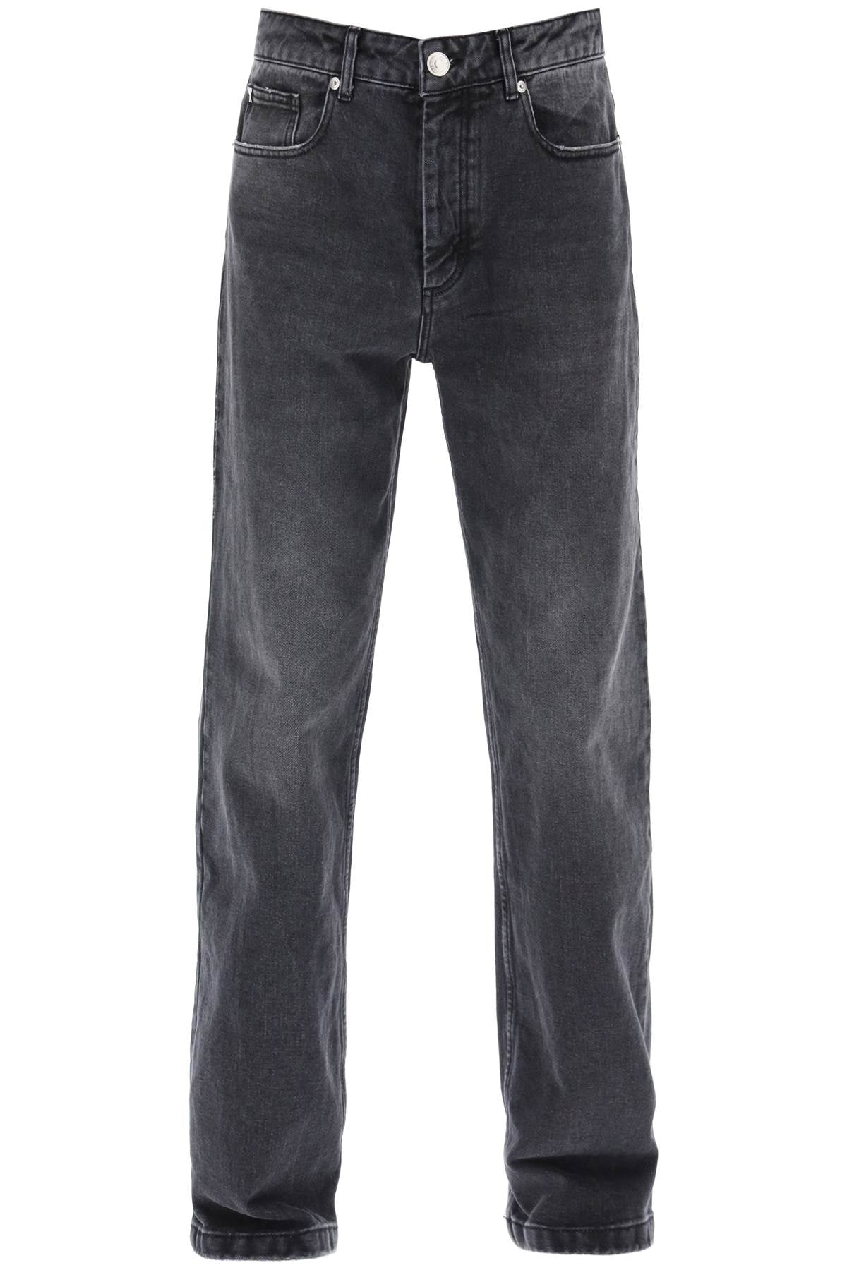 Ami Alexandre Matiussi Loose Jeans With Straight Cut Men