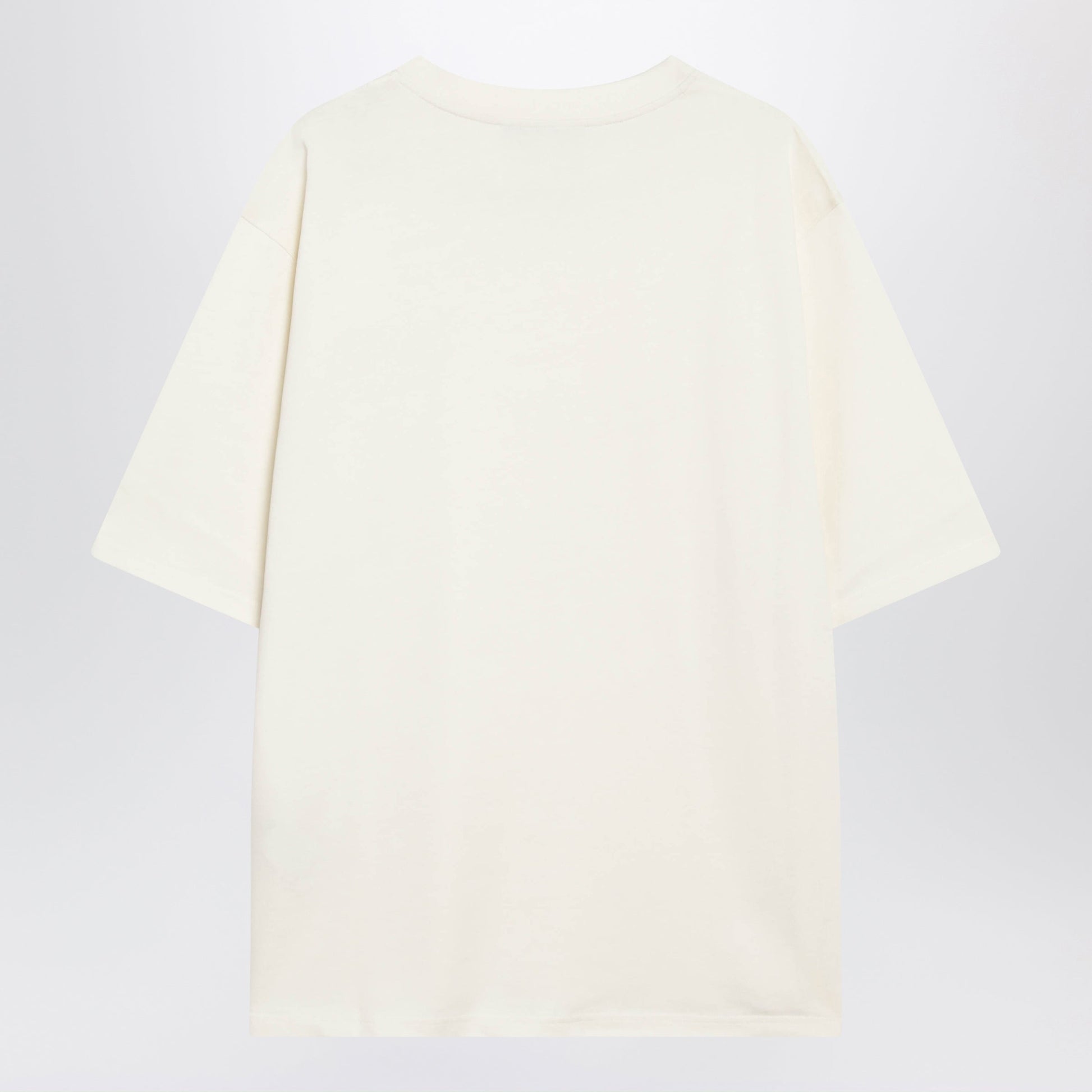 Ami Paris Ivory Ami De Coeur T-Shirt Men AMI PARIS