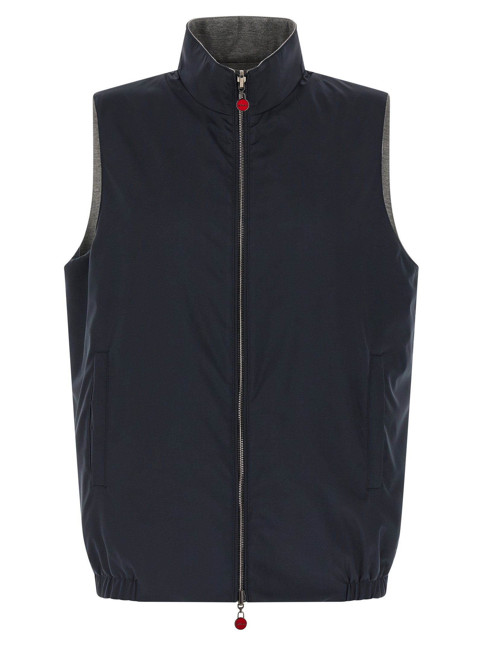 Kiton Men Double Face Nylon Vest KITON