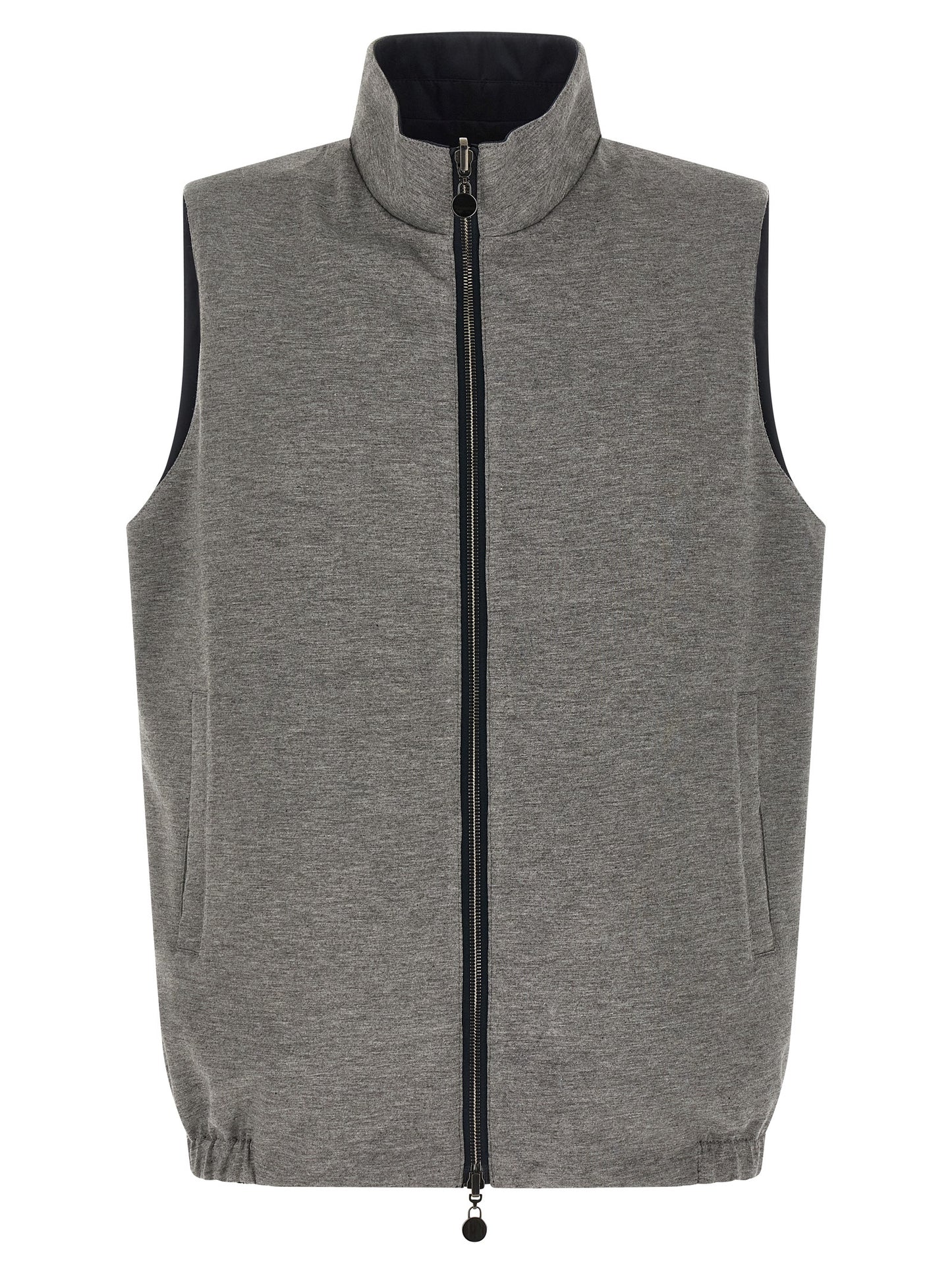 Kiton Men Double Face Nylon Vest KITON