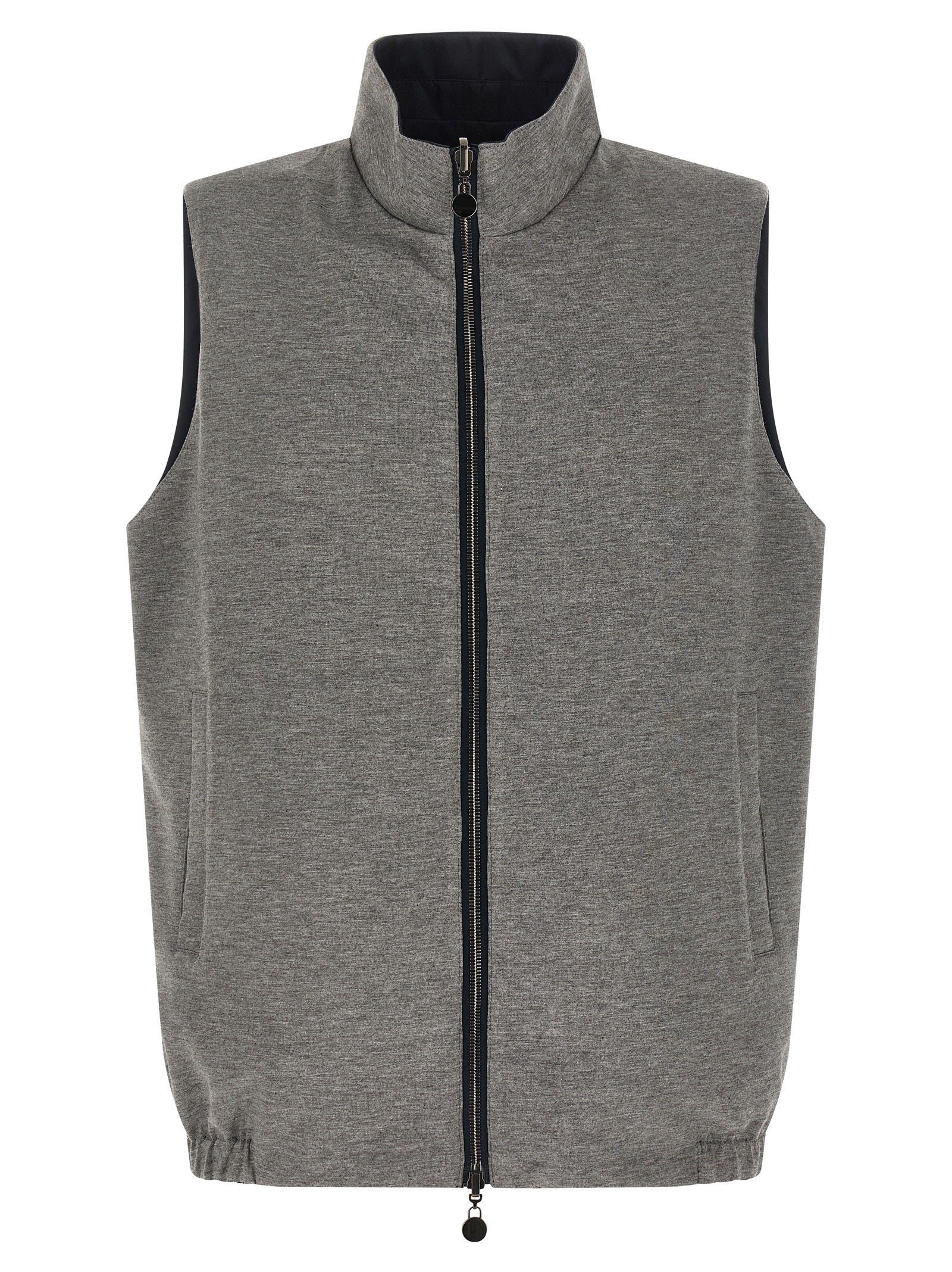 Kiton Men Double Face Nylon Vest KITON