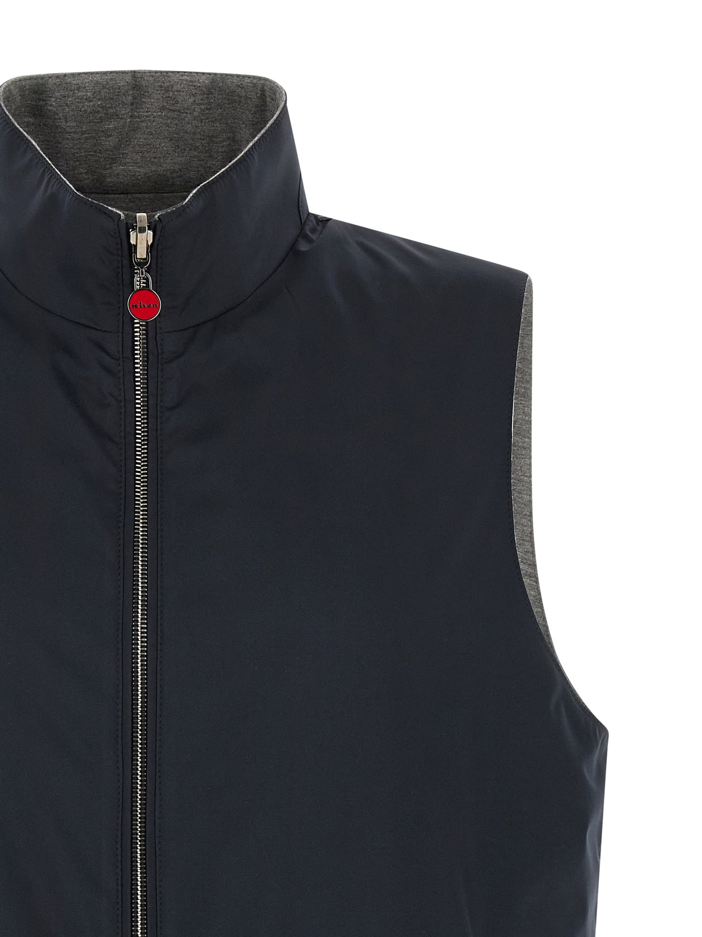 Kiton Men Double Face Nylon Vest KITON