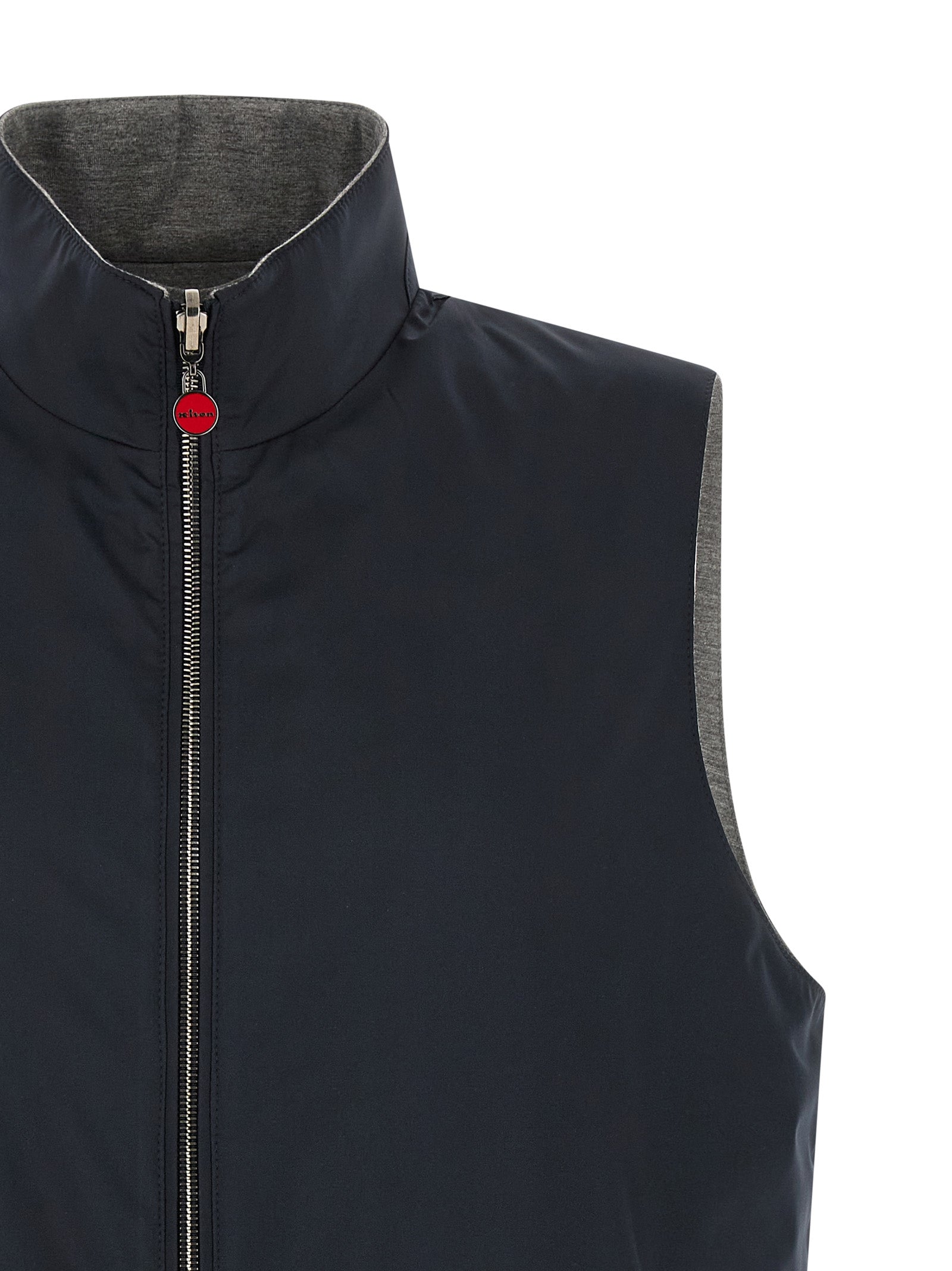 Kiton Men Double Face Nylon Vest KITON