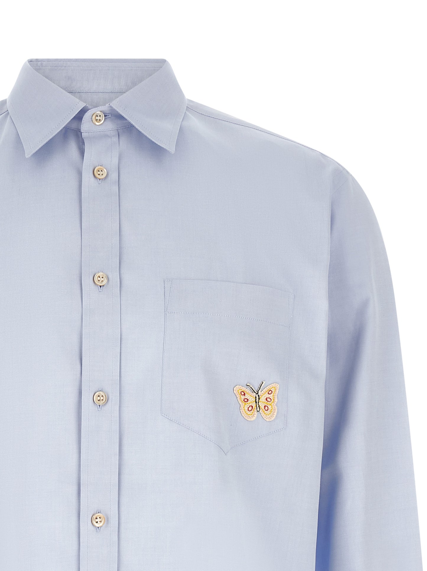 Valentino Garavani Men Valentino Garavani Oxford 'Butterfly' Shirt VALENTINO GARAVANI