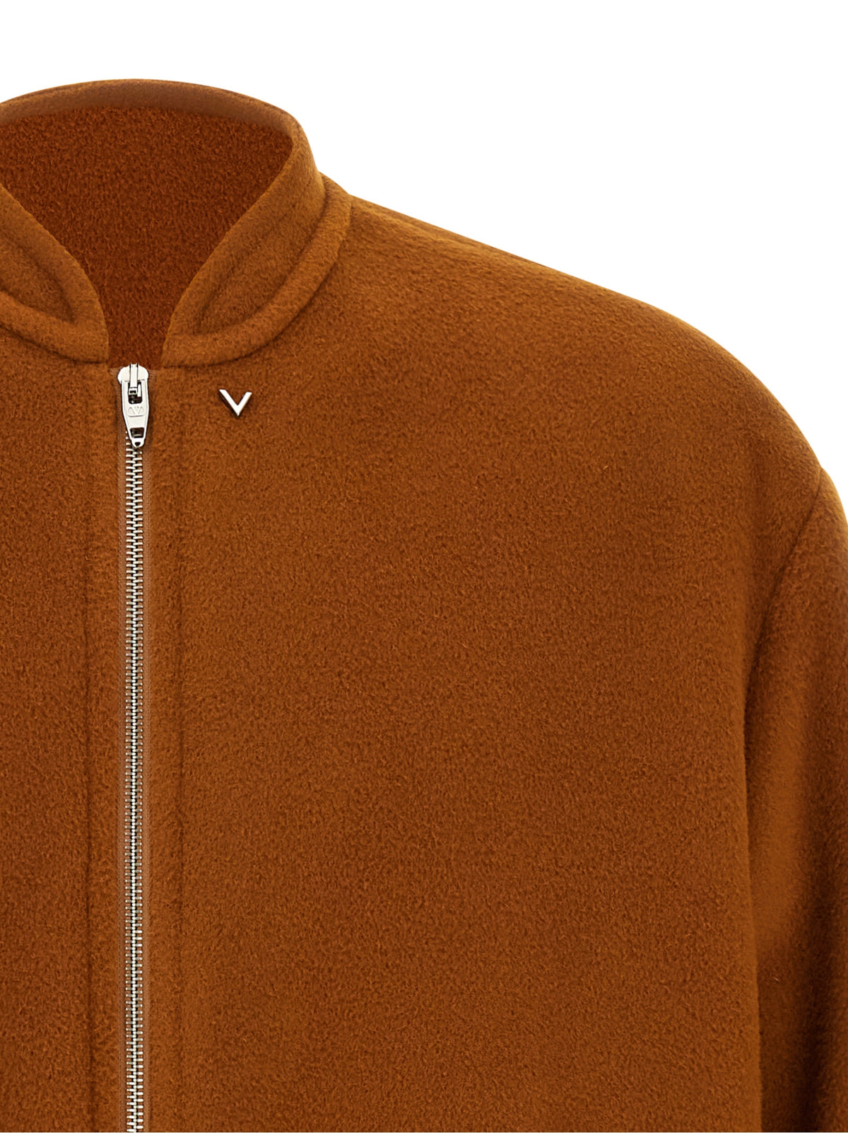 Valentino Garavani Men Valentino Garavani 'Vlogo' Orange Bomber Jacket VALENTINO GARAVANI