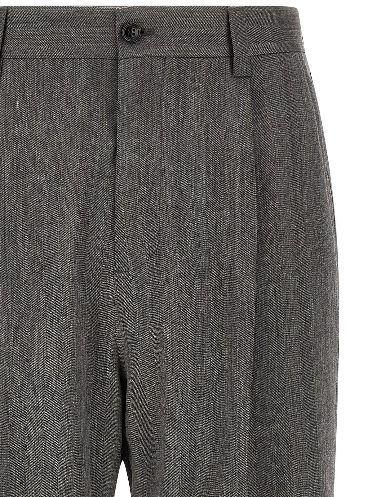 Valentino Garavani Men Valentino Garavani 'Collection' Grey Pants VALENTINO GARAVANI