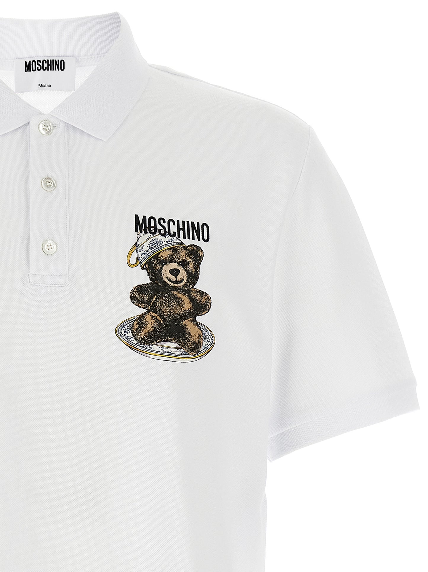 Moschino Men Press Polo Shirt MOSCHINO