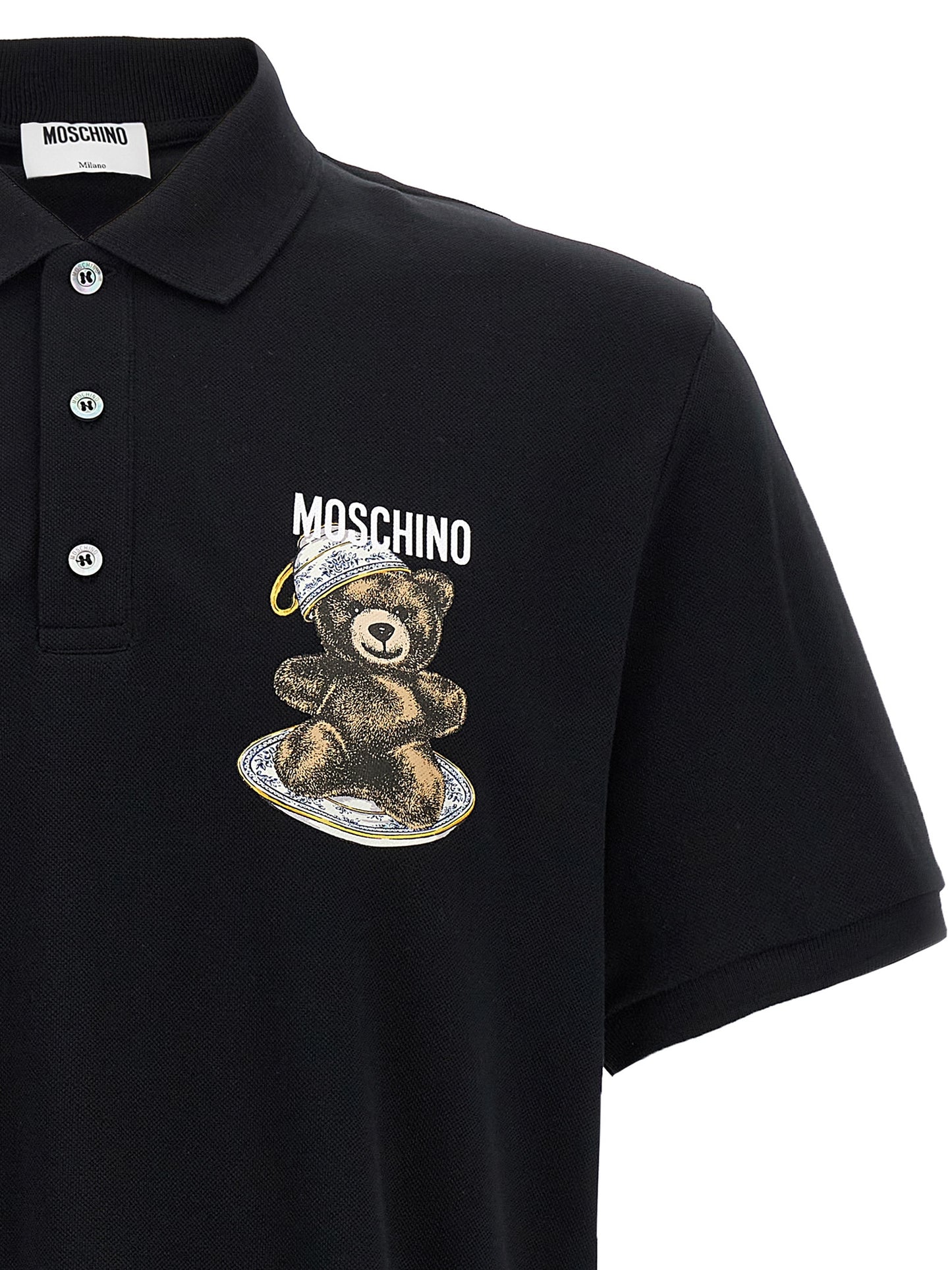 Moschino Men Press Polo Shirt MOSCHINO