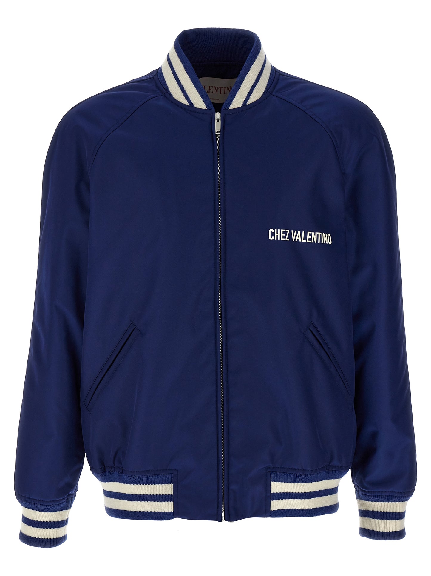 Valentino Garavani Men Valentino Garavani 'Chez Valentino' Bomber Jacket VALENTINO GARAVANI