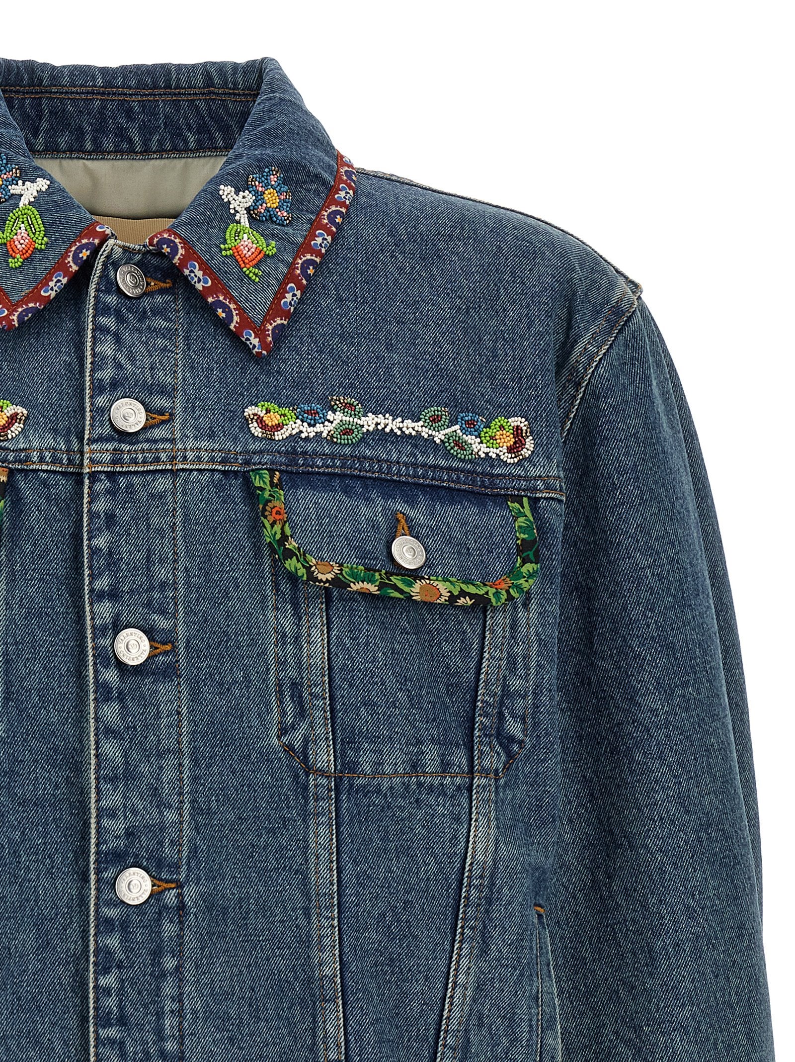Valentino Garavani Men Valentino Garavani Denim Jacket VALENTINO GARAVANI