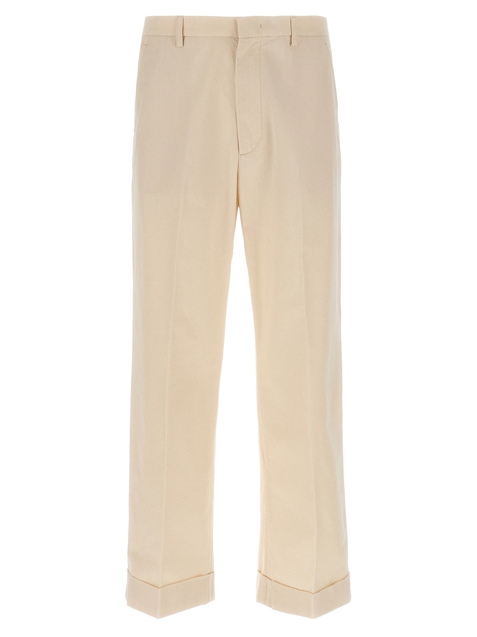 Valentino Garavani Men Valentino Garavani Turn-Up Trousers VALENTINO GARAVANI
