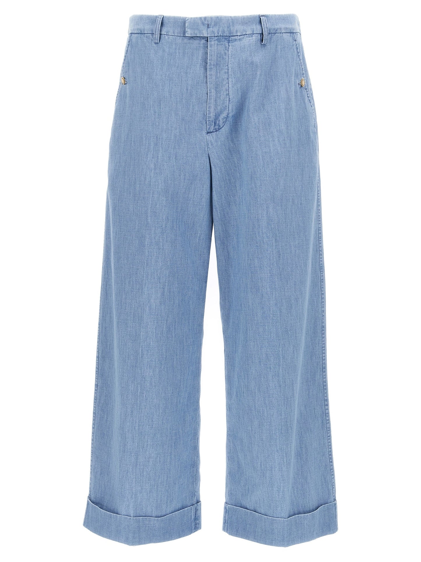 Valentino Garavani Men Valentino Garavani Turn-Up Jeans VALENTINO GARAVANI