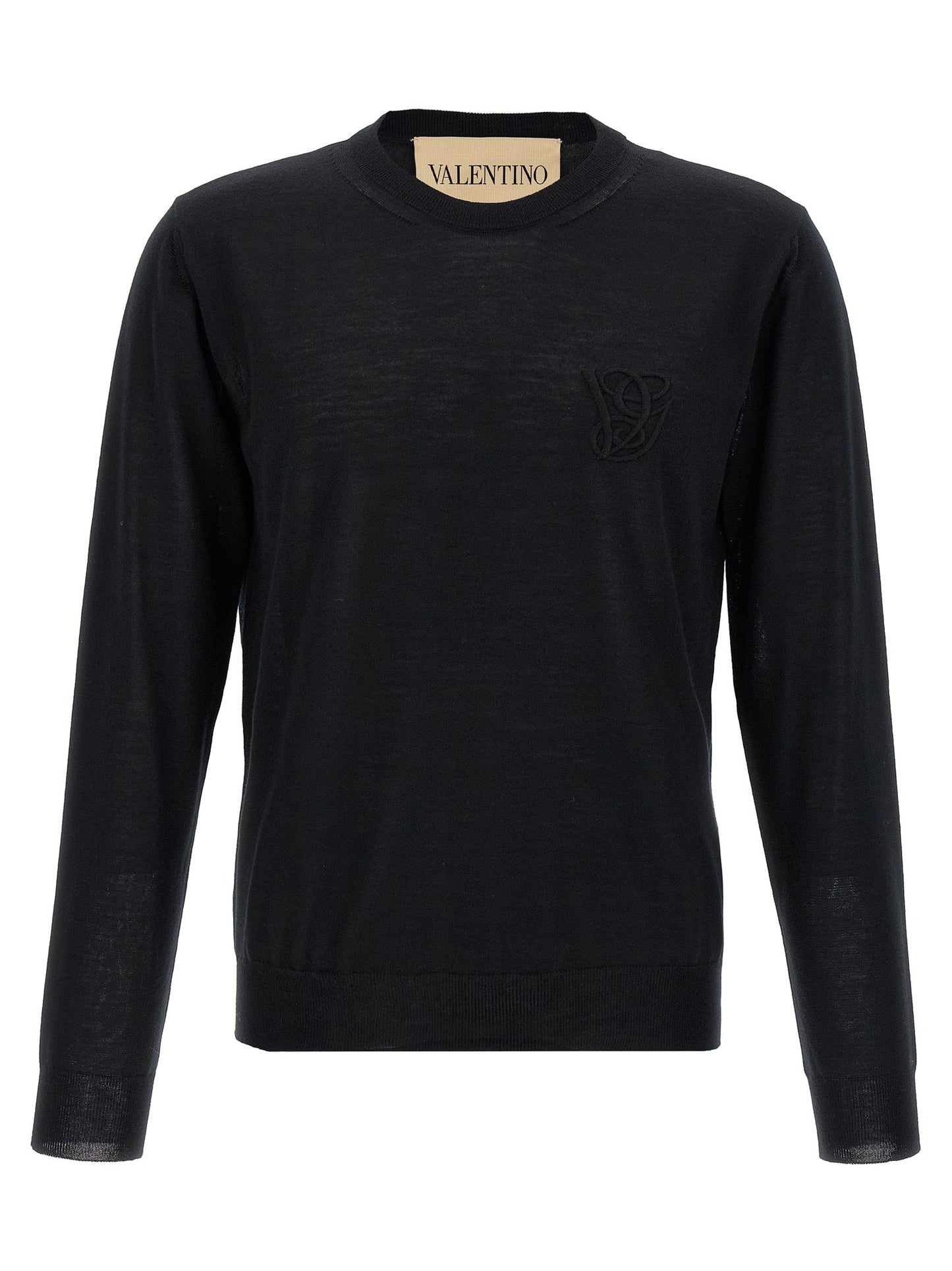 Valentino Garavani Men Valentino Garavani Logo Embroidery Sweater VALENTINO GARAVANI