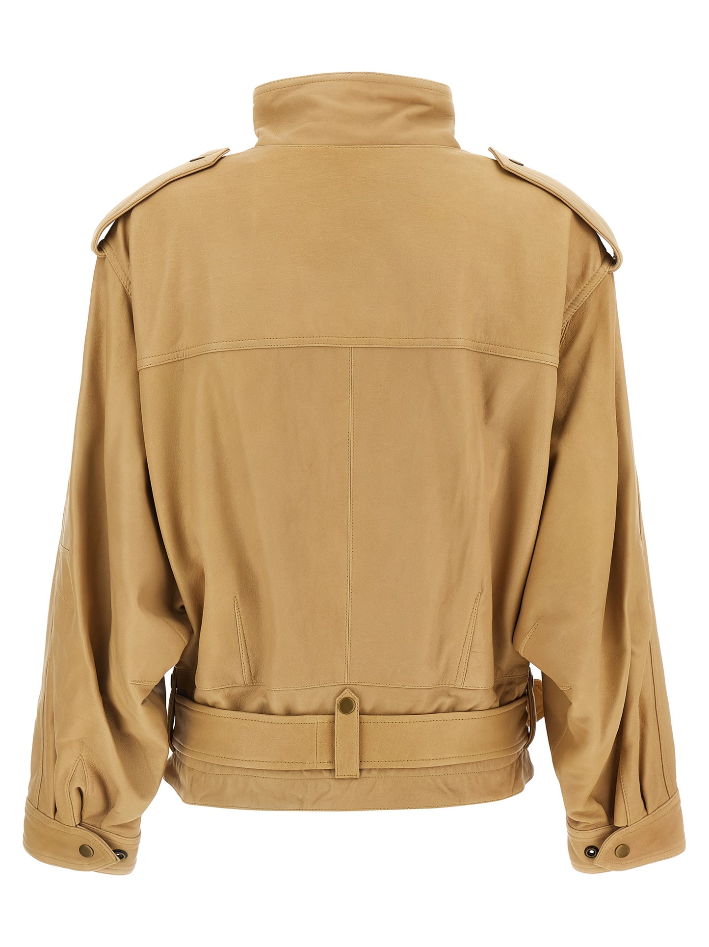 Isabel Marant Women 'Farza' Leather Jacket ISABEL MARANT