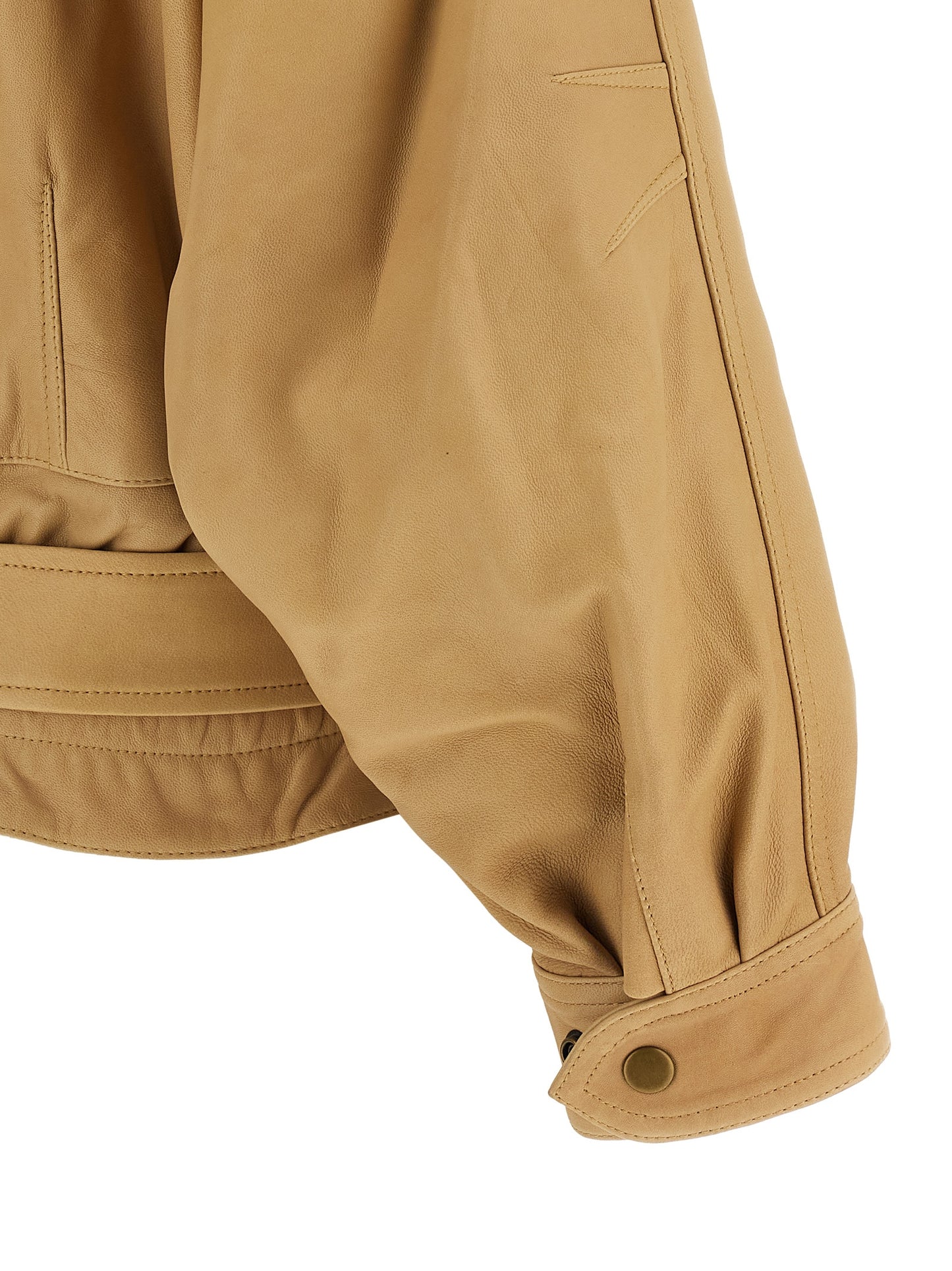 Isabel Marant Women 'Farza' Leather Jacket ISABEL MARANT