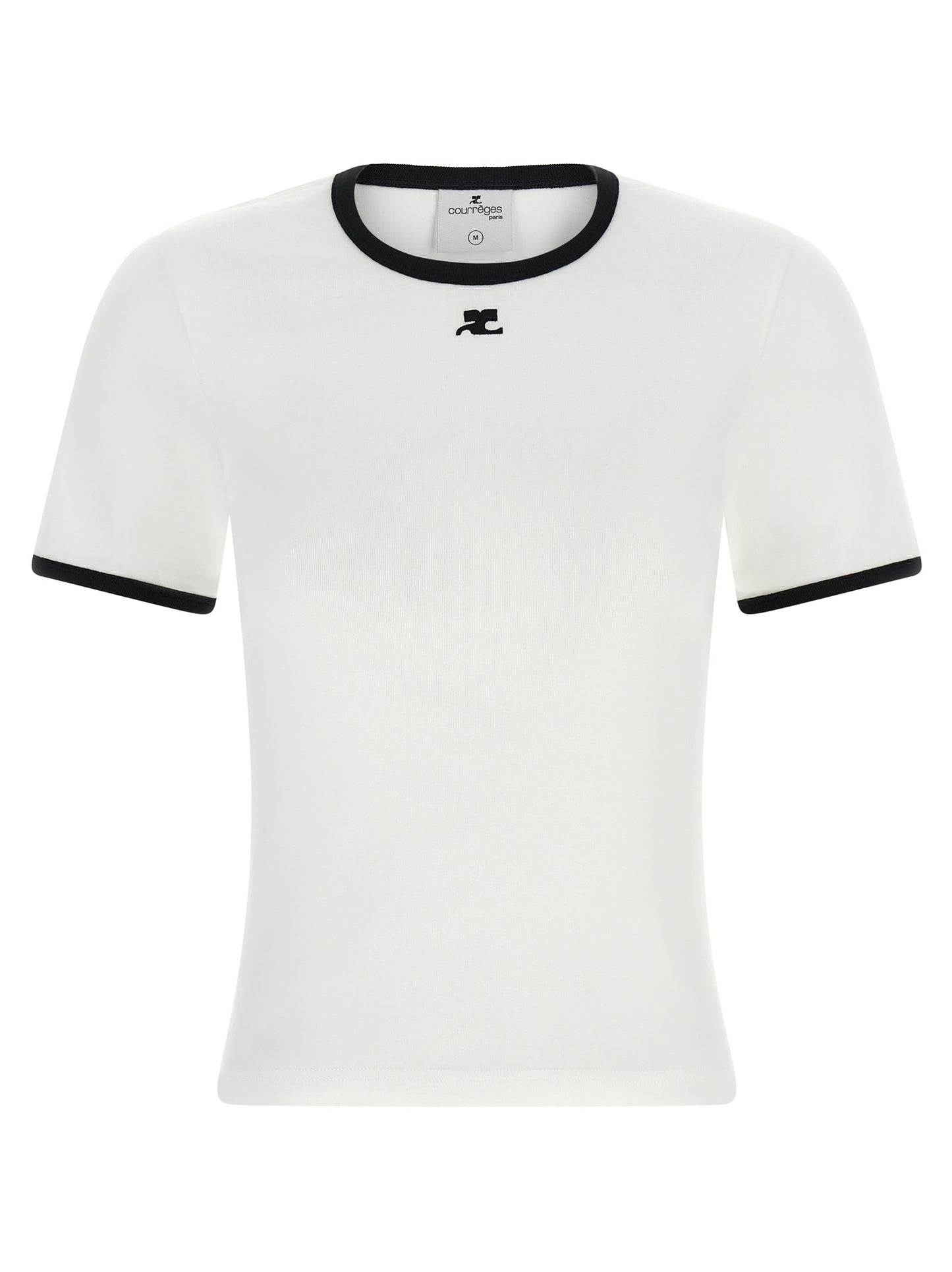 Courreges Women 'Signature Contrast' T-Shirt COURREGES
