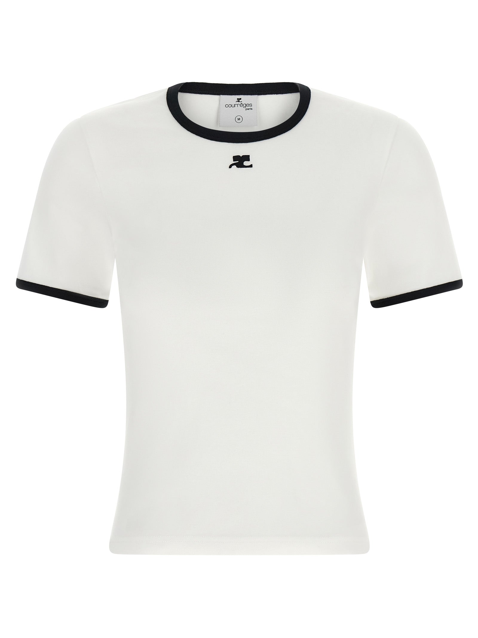 Courreges Women 'Signature Contrast' T-Shirt COURREGES