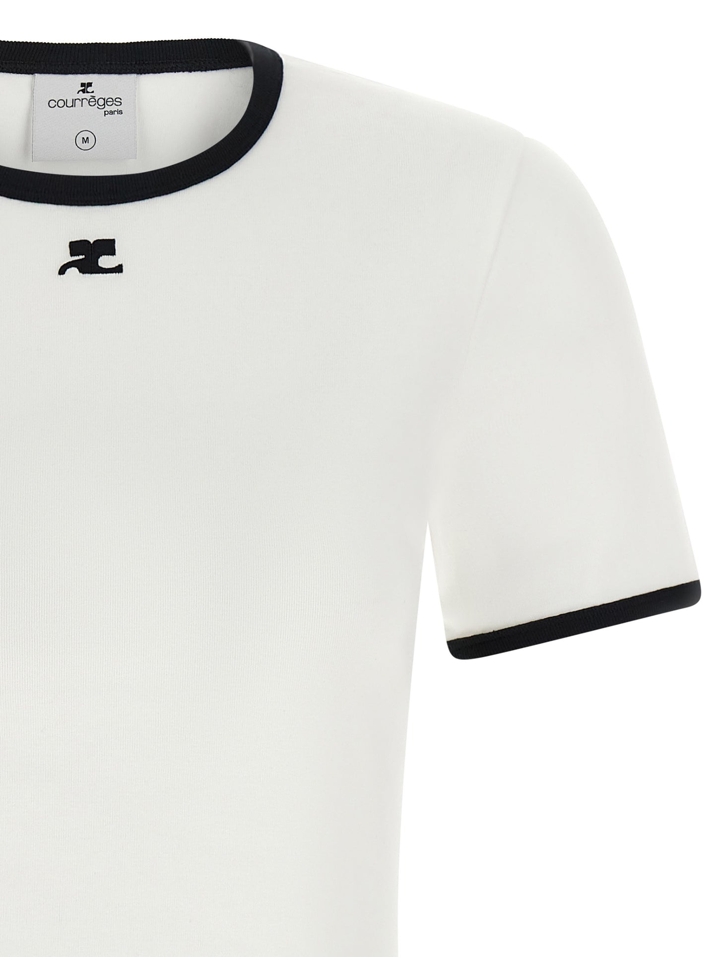 Courreges Women 'Signature Contrast' T-Shirt COURREGES