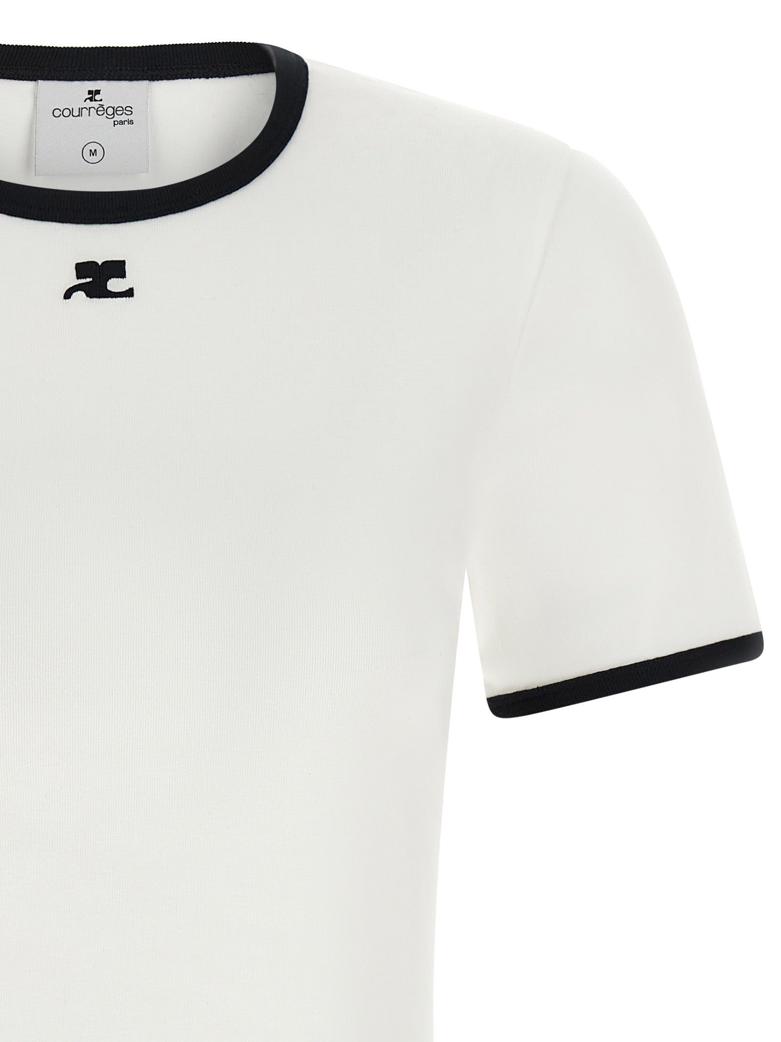 Courreges Women 'Signature Contrast' T-Shirt COURREGES