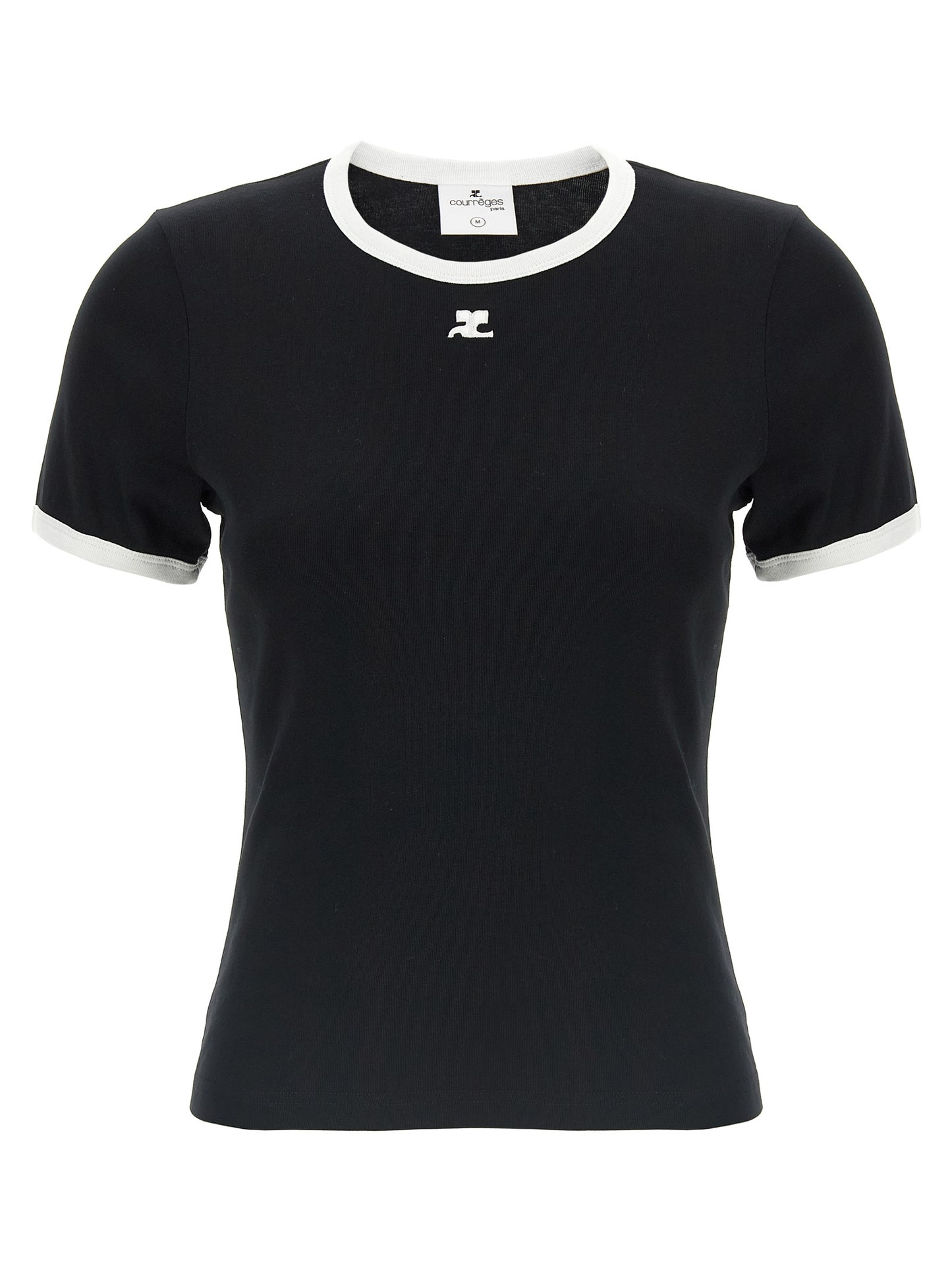 Courreges Women 'Signature Contrast' T-Shirt COURREGES