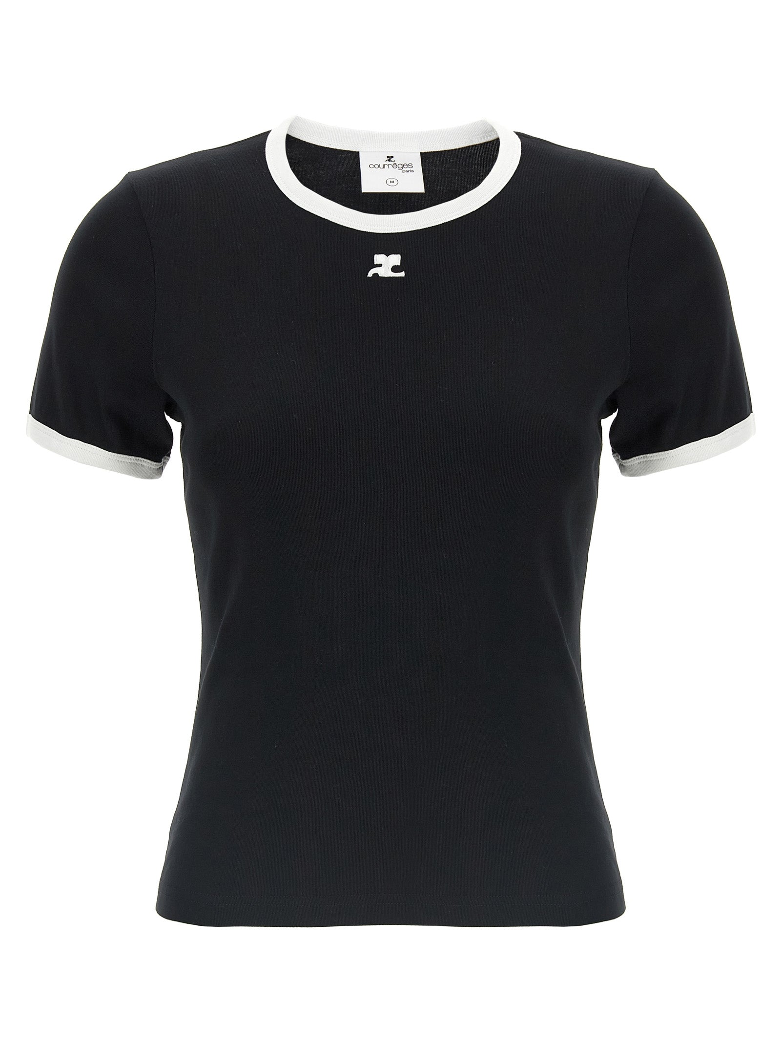 Courreges Women 'Signature Contrast' T-Shirt COURREGES