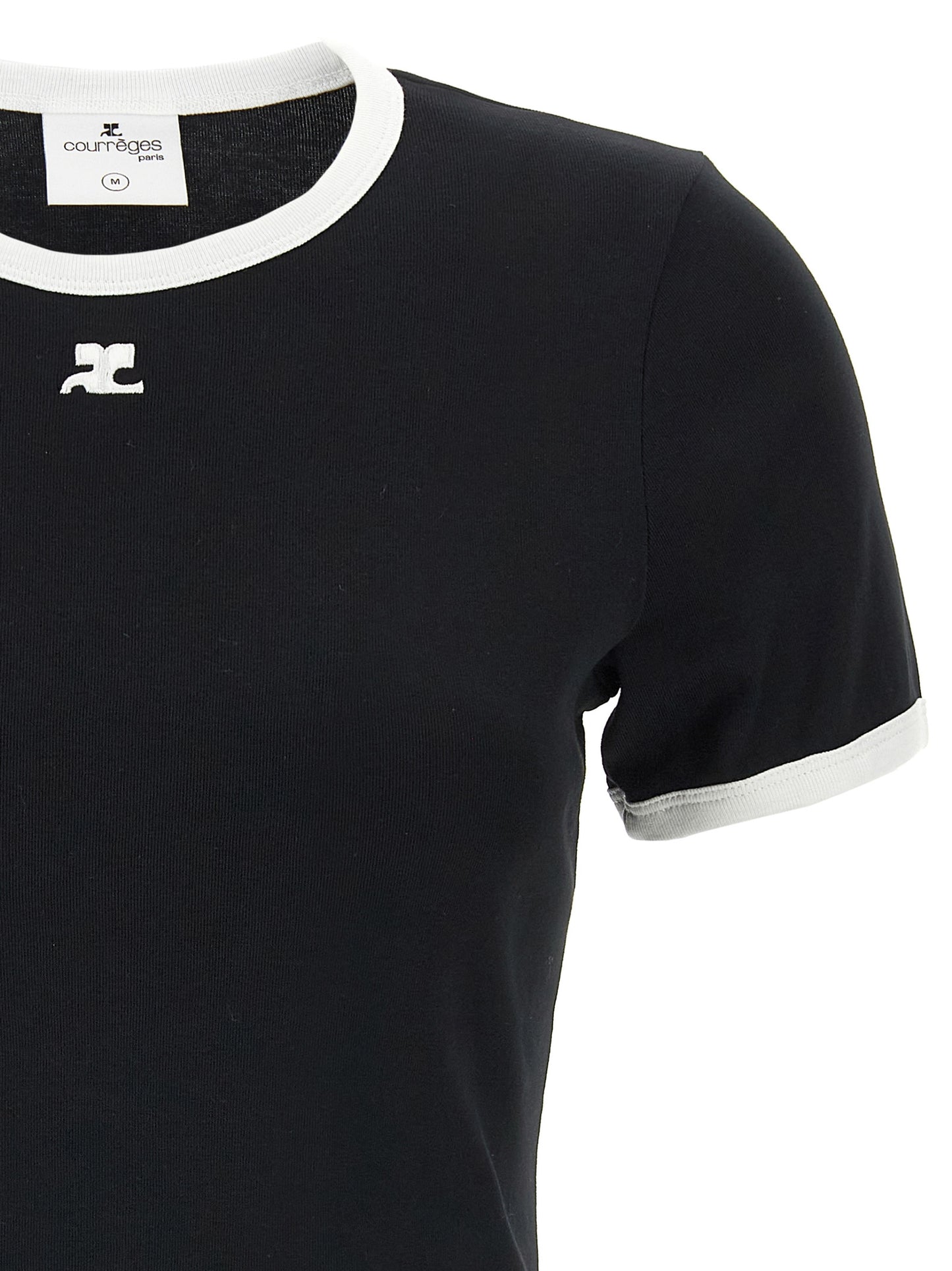 Courreges Women 'Signature Contrast' T-Shirt COURREGES