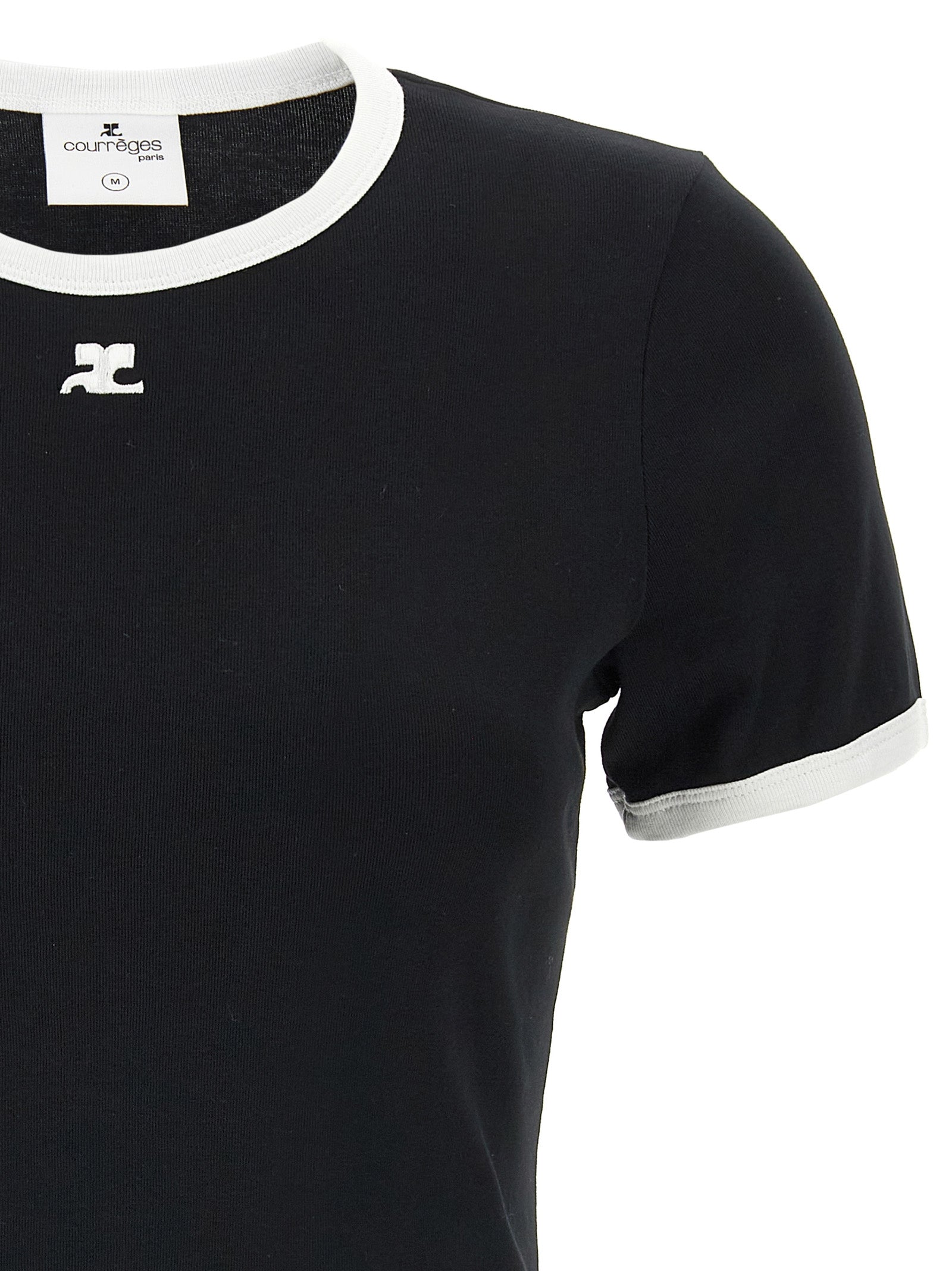Courreges Women 'Signature Contrast' T-Shirt COURREGES