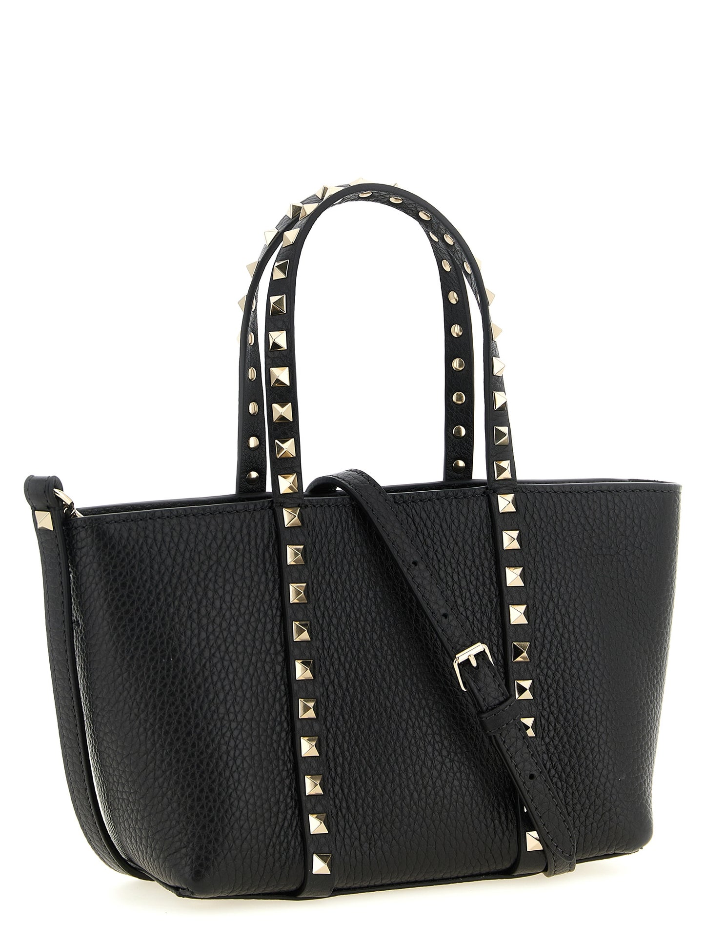Valentino Garavani Women Valentino Garavani 'Rockstud' Mini Shopping Bag VALENTINO GARAVANI