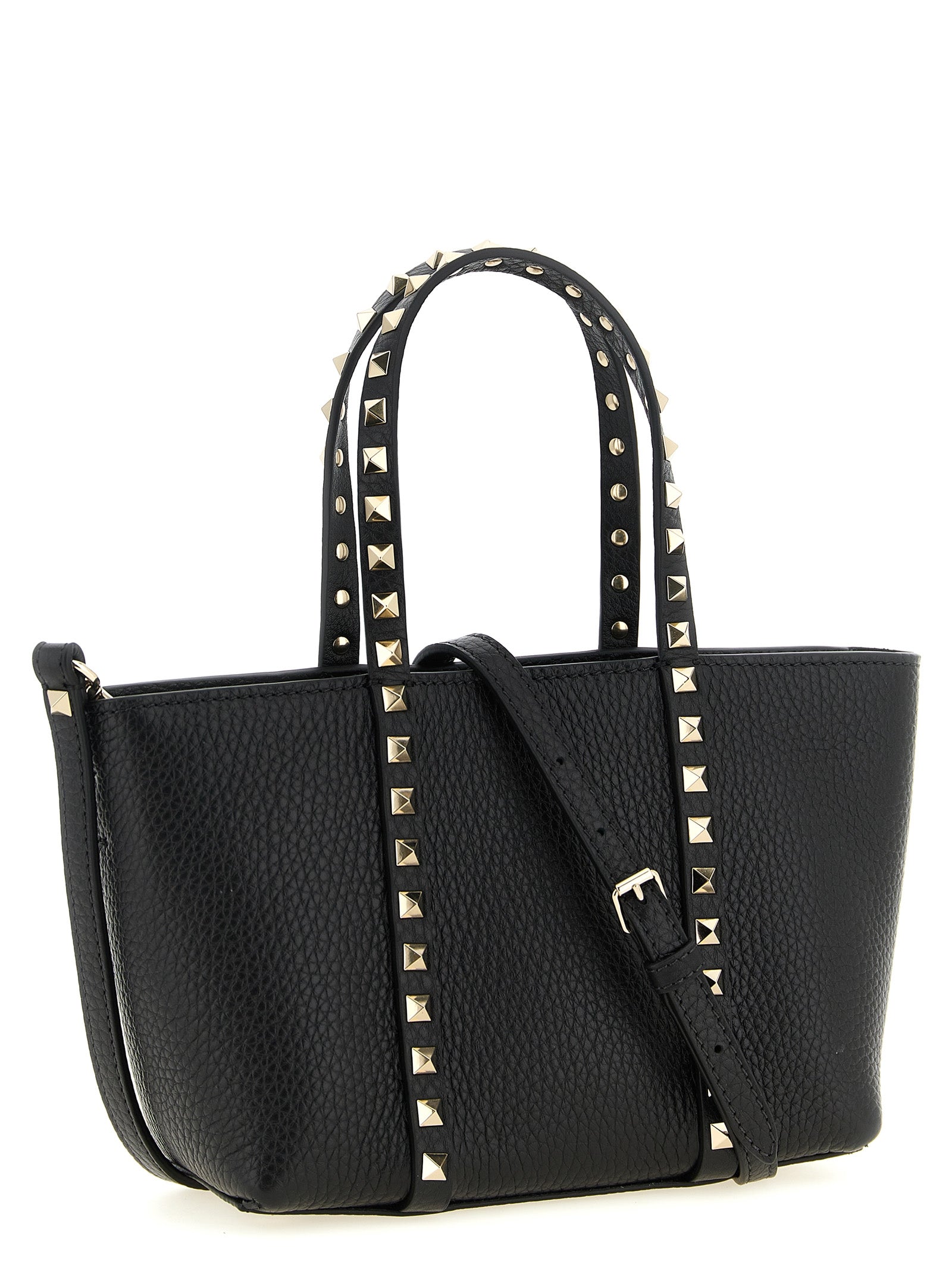 Valentino Garavani Women Valentino Garavani 'Rockstud' Mini Shopping Bag VALENTINO GARAVANI