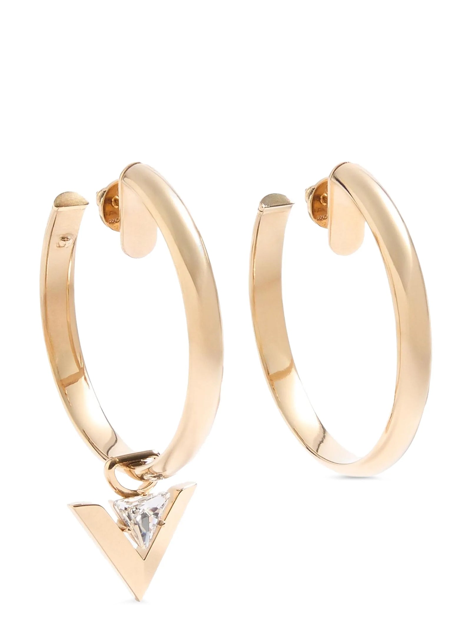 Valentino Garavani Women Valentino Garavani 'Je Les V' Hoop Earrings VALENTINO GARAVANI