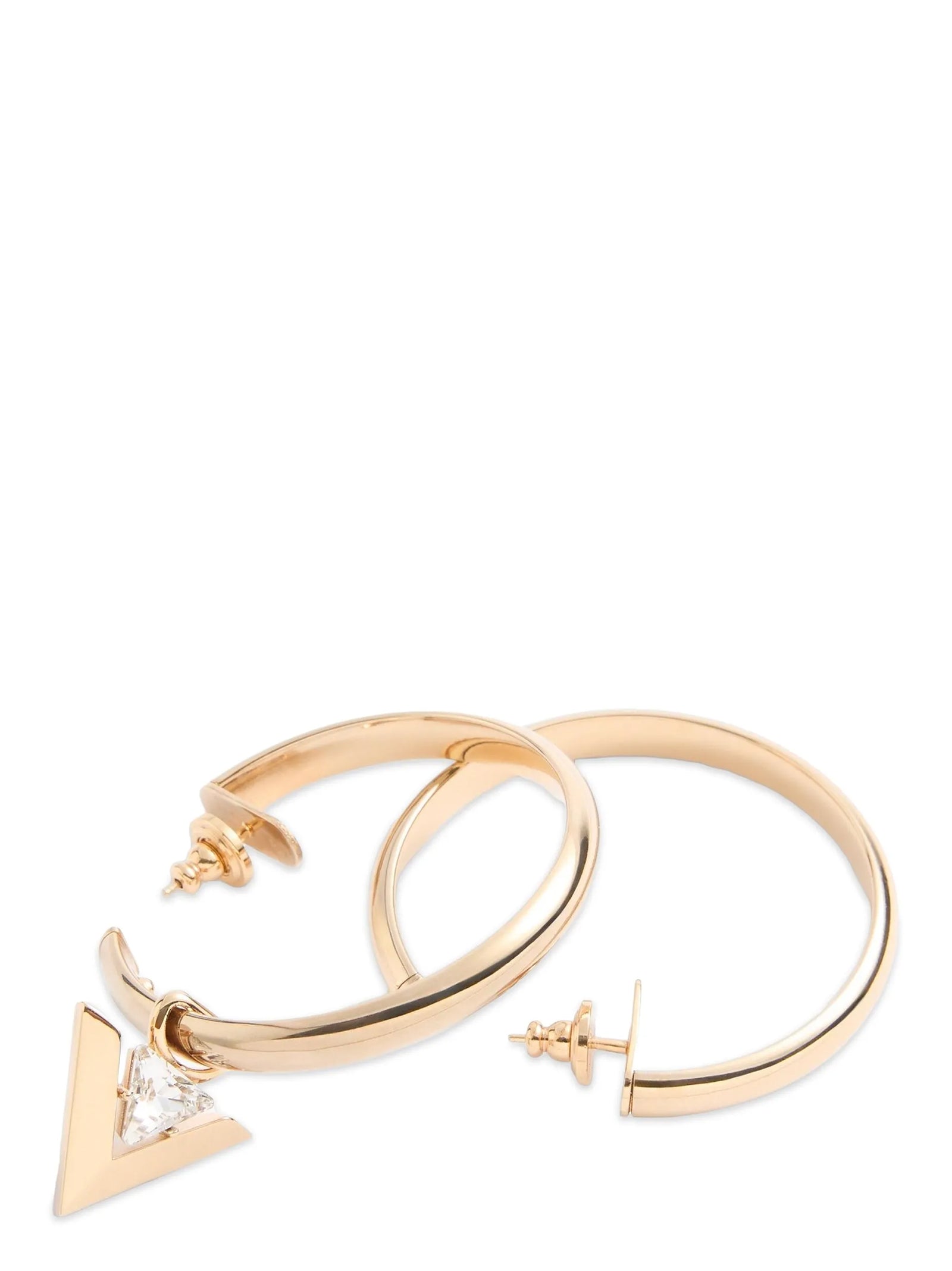 Valentino Garavani Women Valentino Garavani 'Je Les V' Hoop Earrings VALENTINO GARAVANI