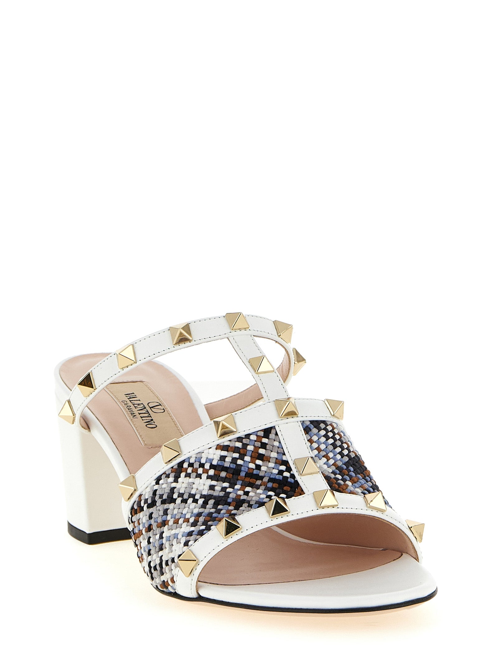 Valentino Garavani Women Valentino Garavani 'Rockstud' Slides VALENTINO GARAVANI