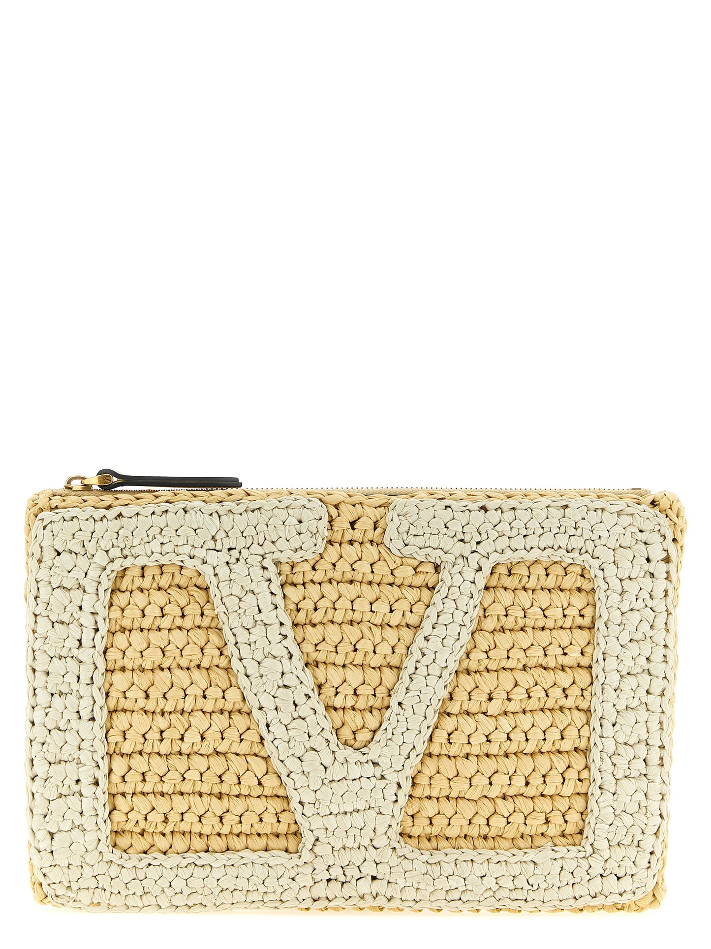 Valentino Garavani Women Valentinogaravani 'Vivasuperstar Crochet' Clutch Bag VALENTINO GARAVANI