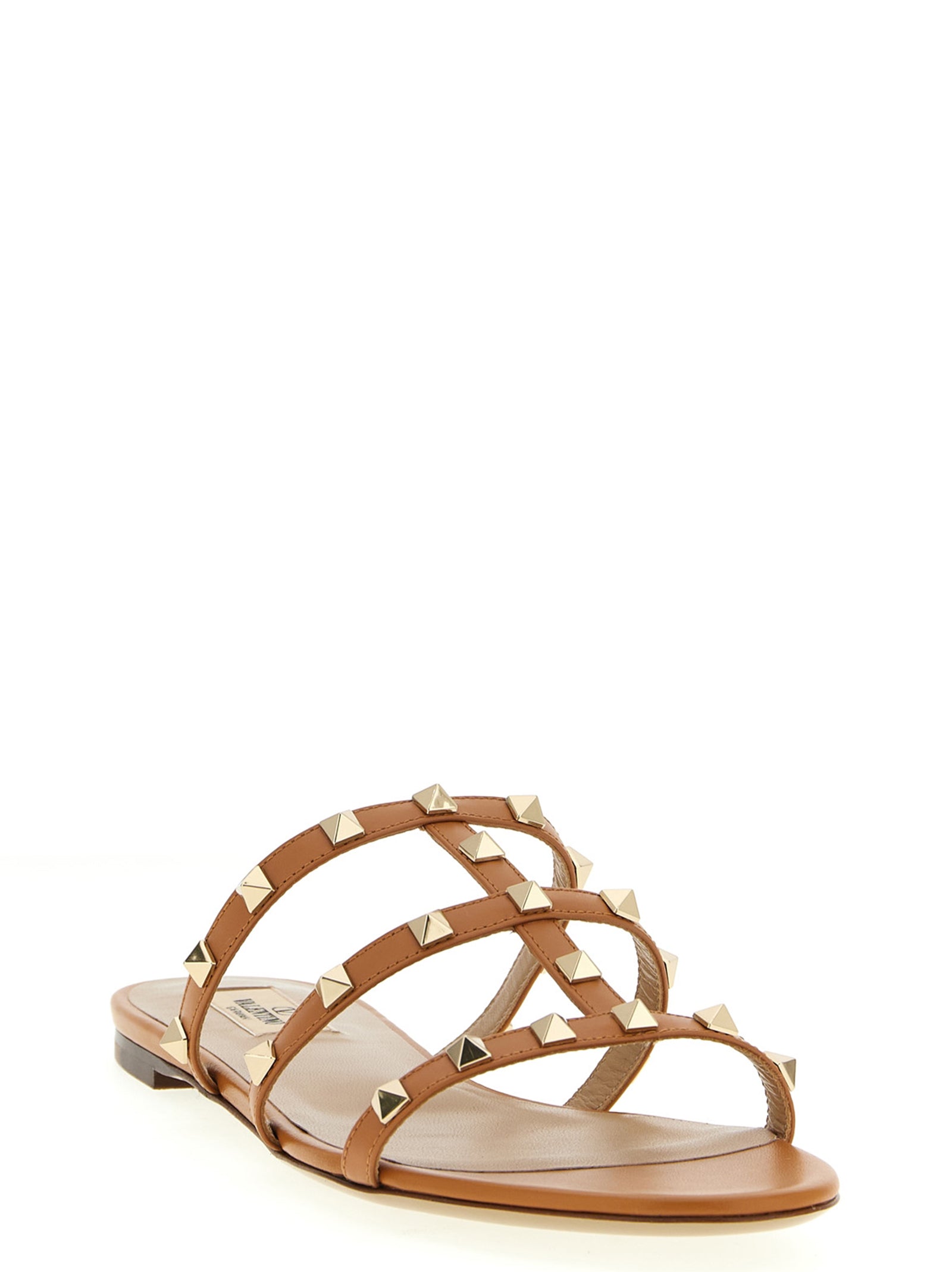 Valentino Garavani Women Valentino Garavani 'Rockstud' Slides VALENTINO GARAVANI