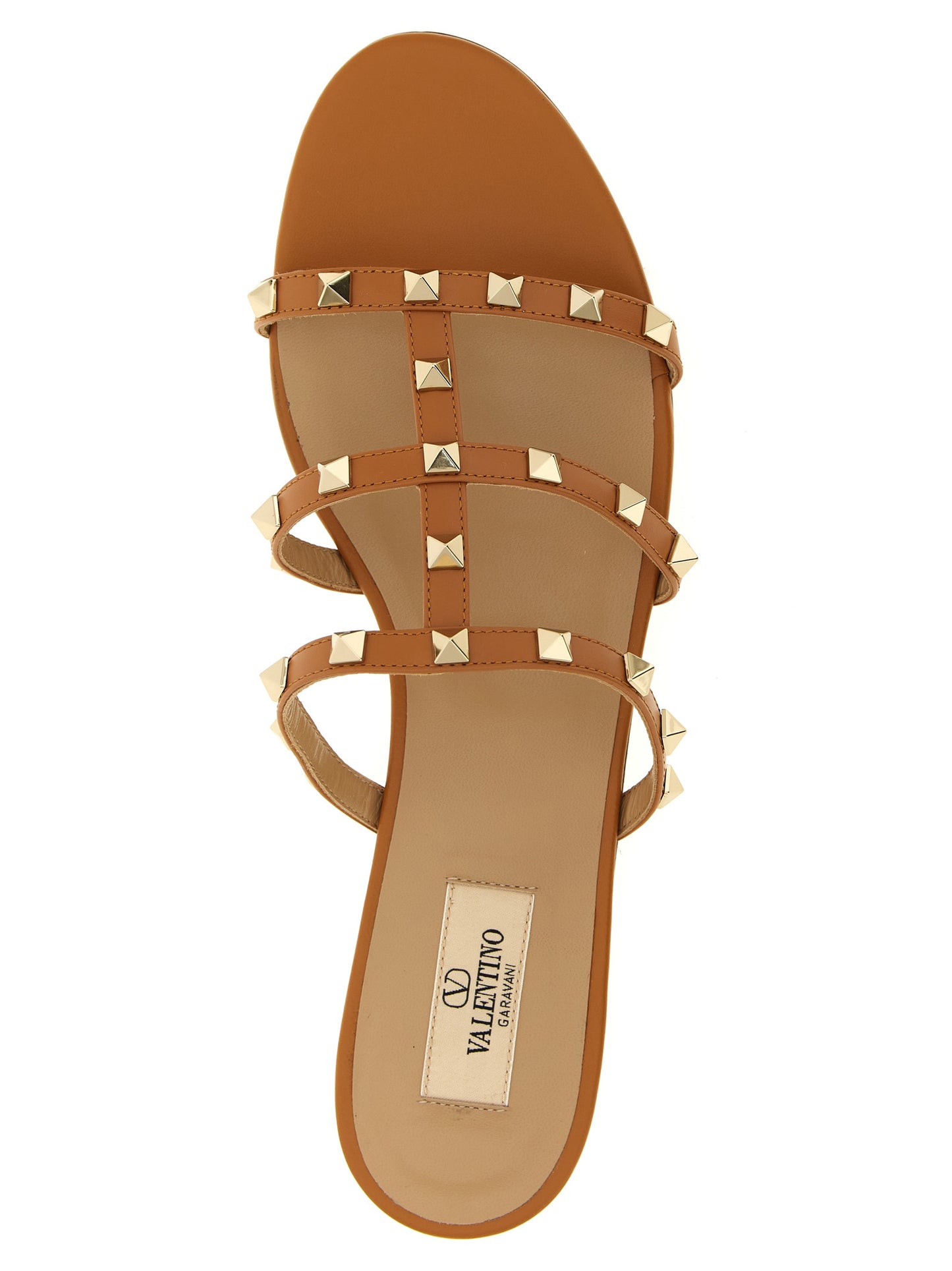 Valentino Garavani Women Valentino Garavani 'Rockstud' Slides VALENTINO GARAVANI