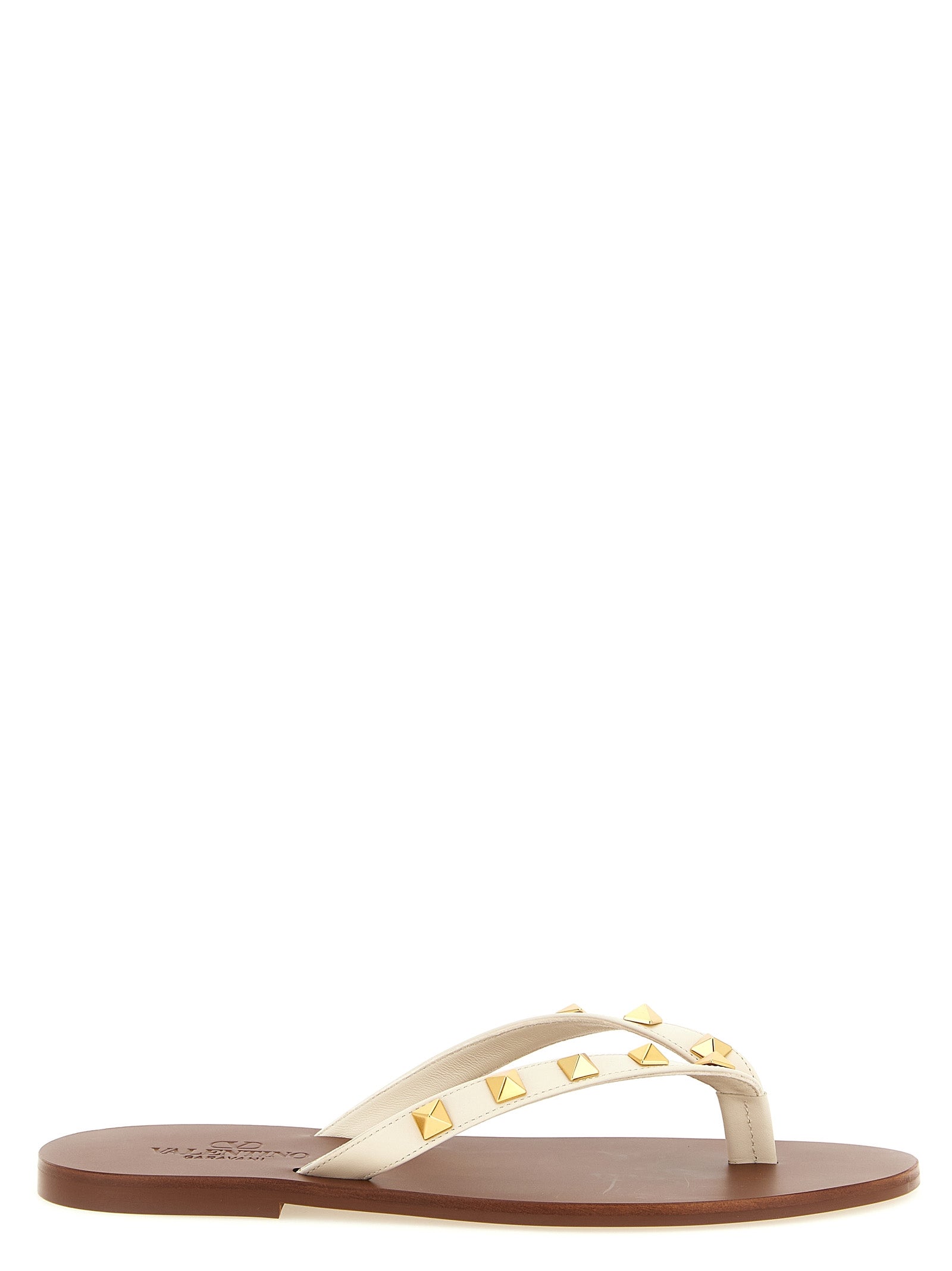 Valentino Garavani Women Valentino Garavani 'Thong Rockstud' Sandals VALENTINO GARAVANI