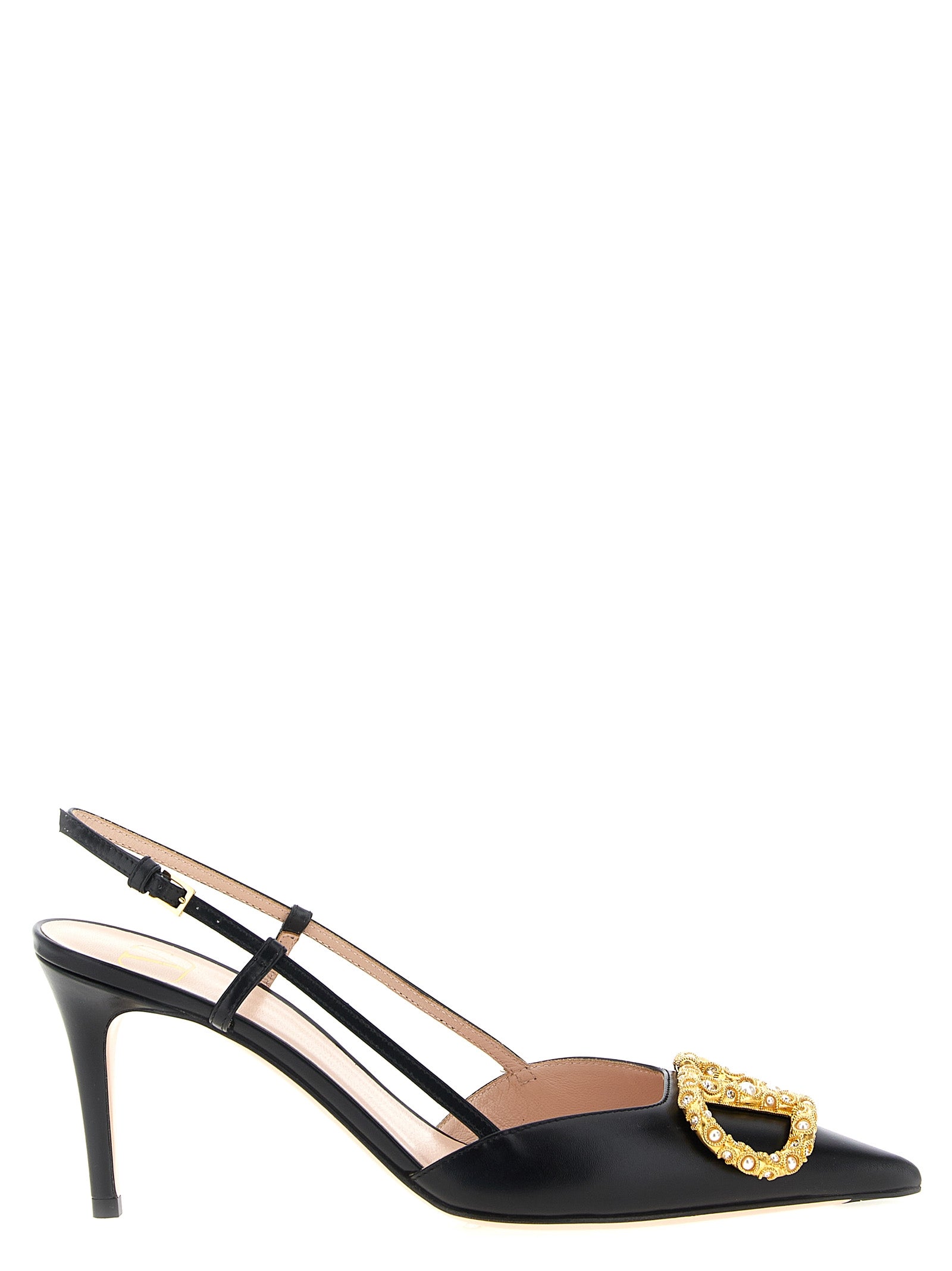 Valentino Garavani Women Slingback Valentino Garavani Vlogo Signature VALENTINO GARAVANI