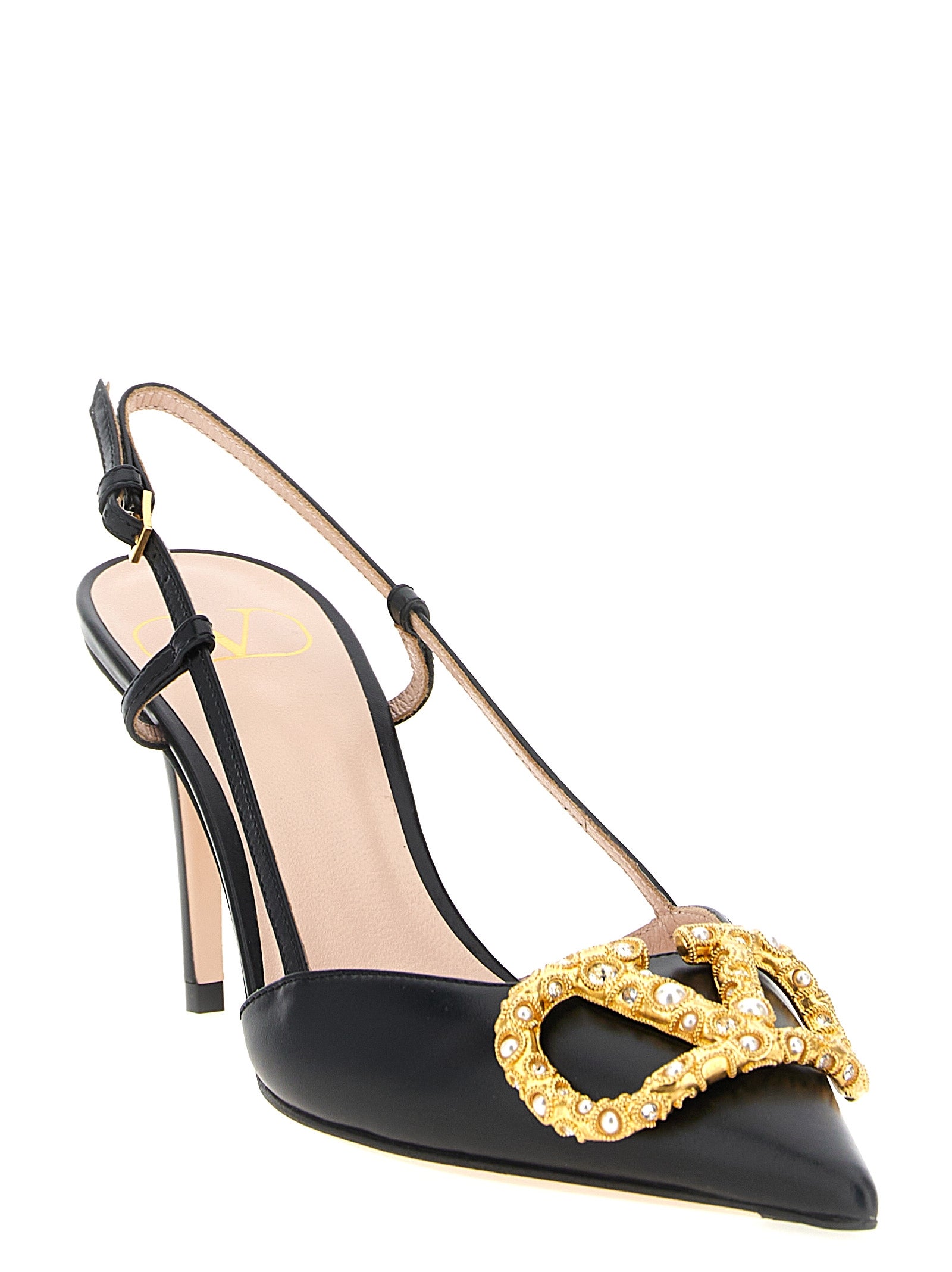 Valentino Garavani Women Slingback Valentino Garavani Vlogo Signature VALENTINO GARAVANI