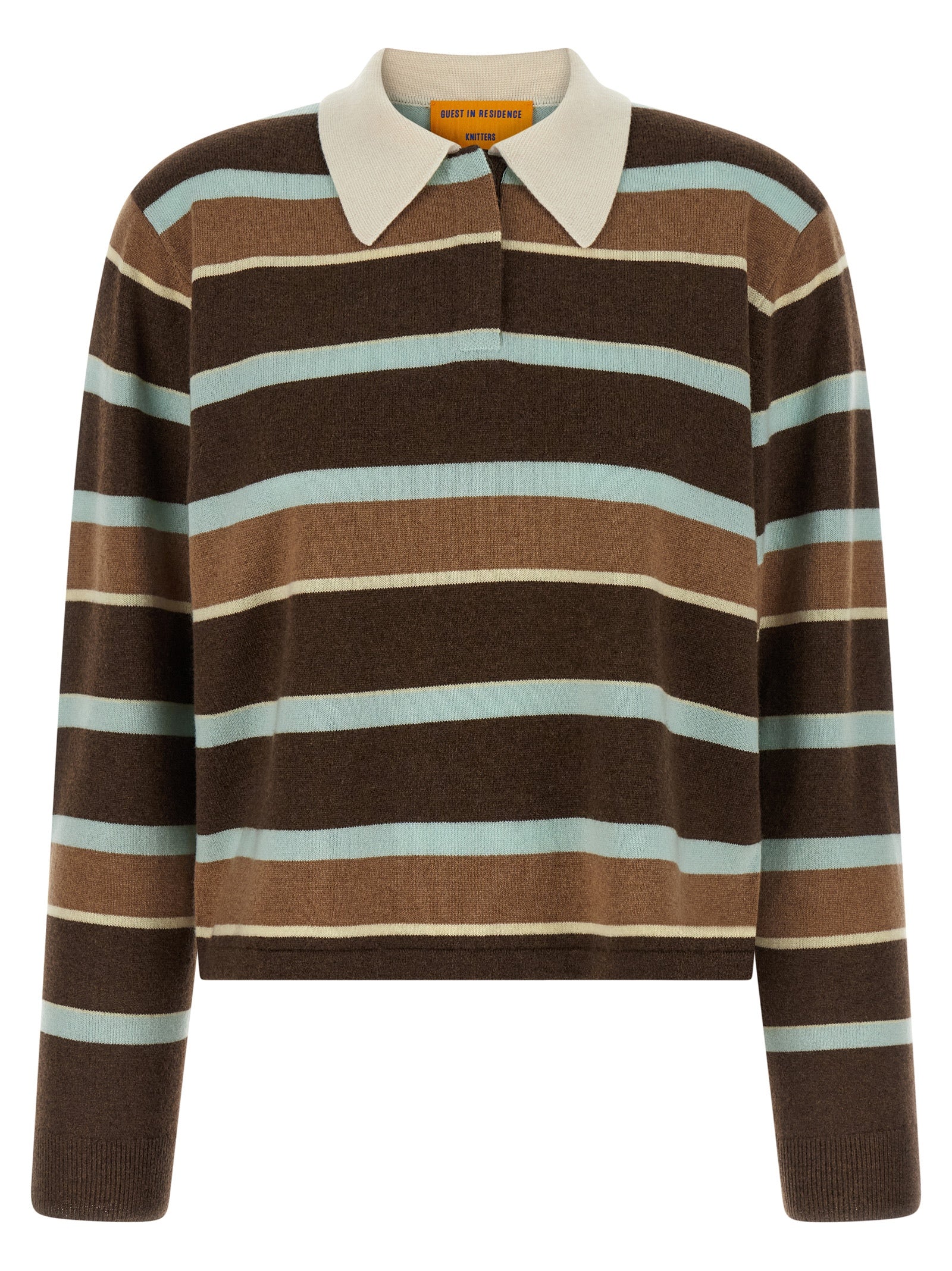 Guest In Residence Women 'Cropped Stripe Rugby' Sweater GUEST IN RESIDENCE