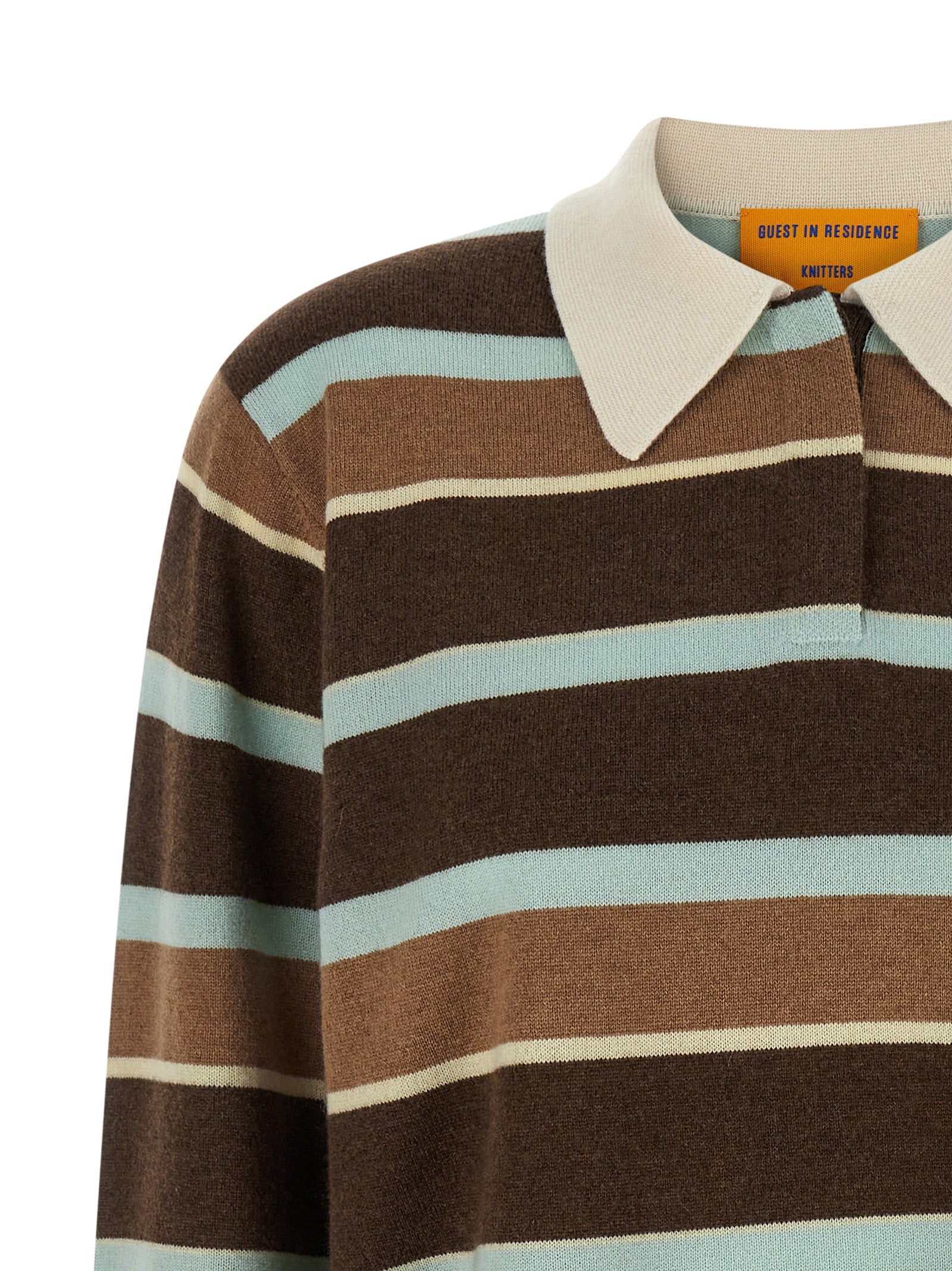 Guest In Residence Women 'Cropped Stripe Rugby' Sweater GUEST IN RESIDENCE