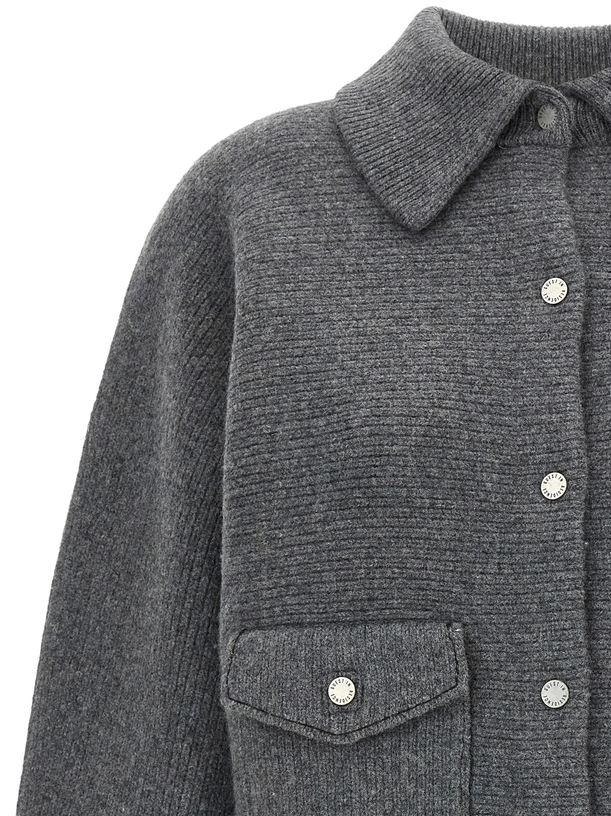 Guest In Residence Women Felt Bomber Jacket GUEST IN RESIDENCE