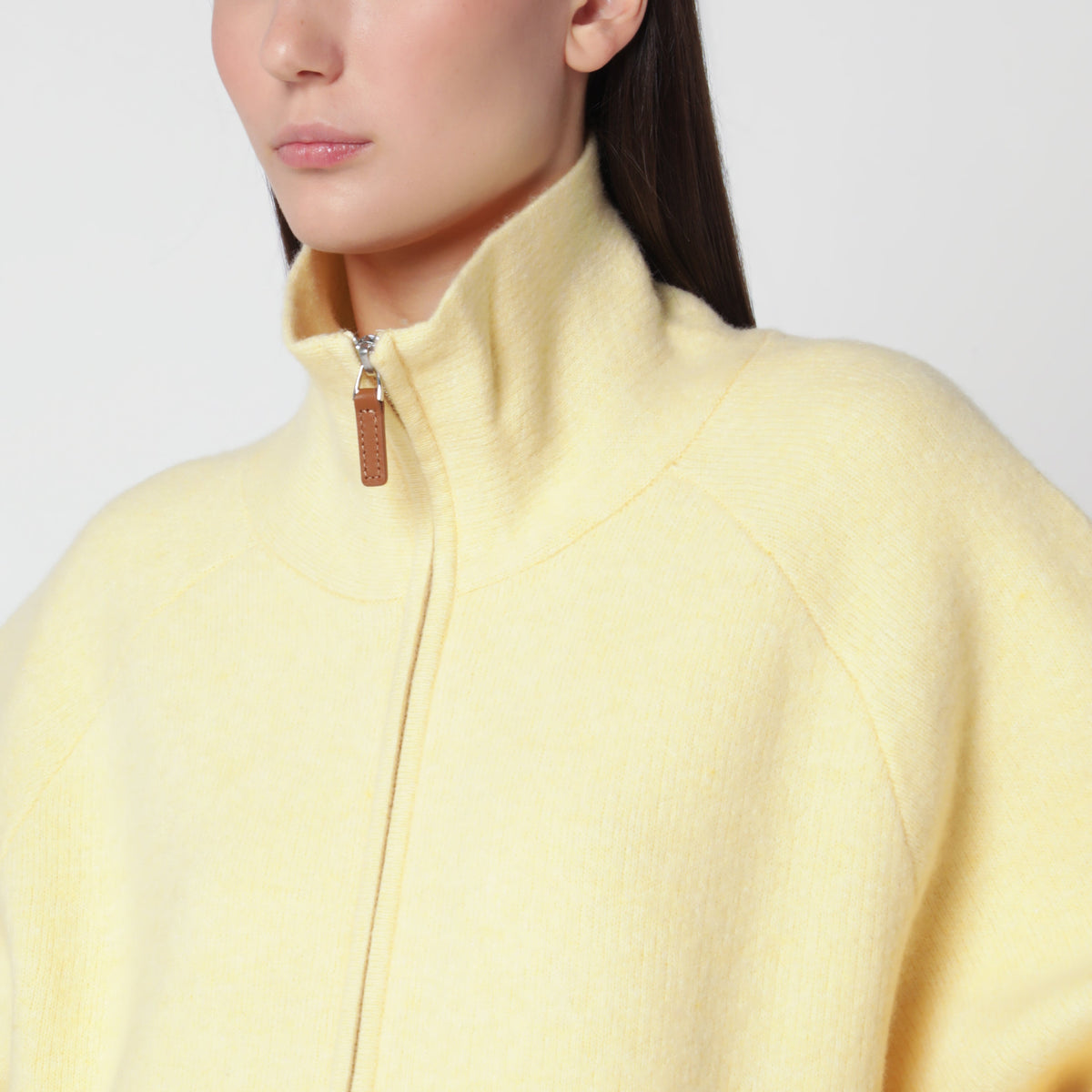Guest In Residence Zip-Up Cardigan In Butter Cashmere And Wool Women GUEST IN RESIDENCE
