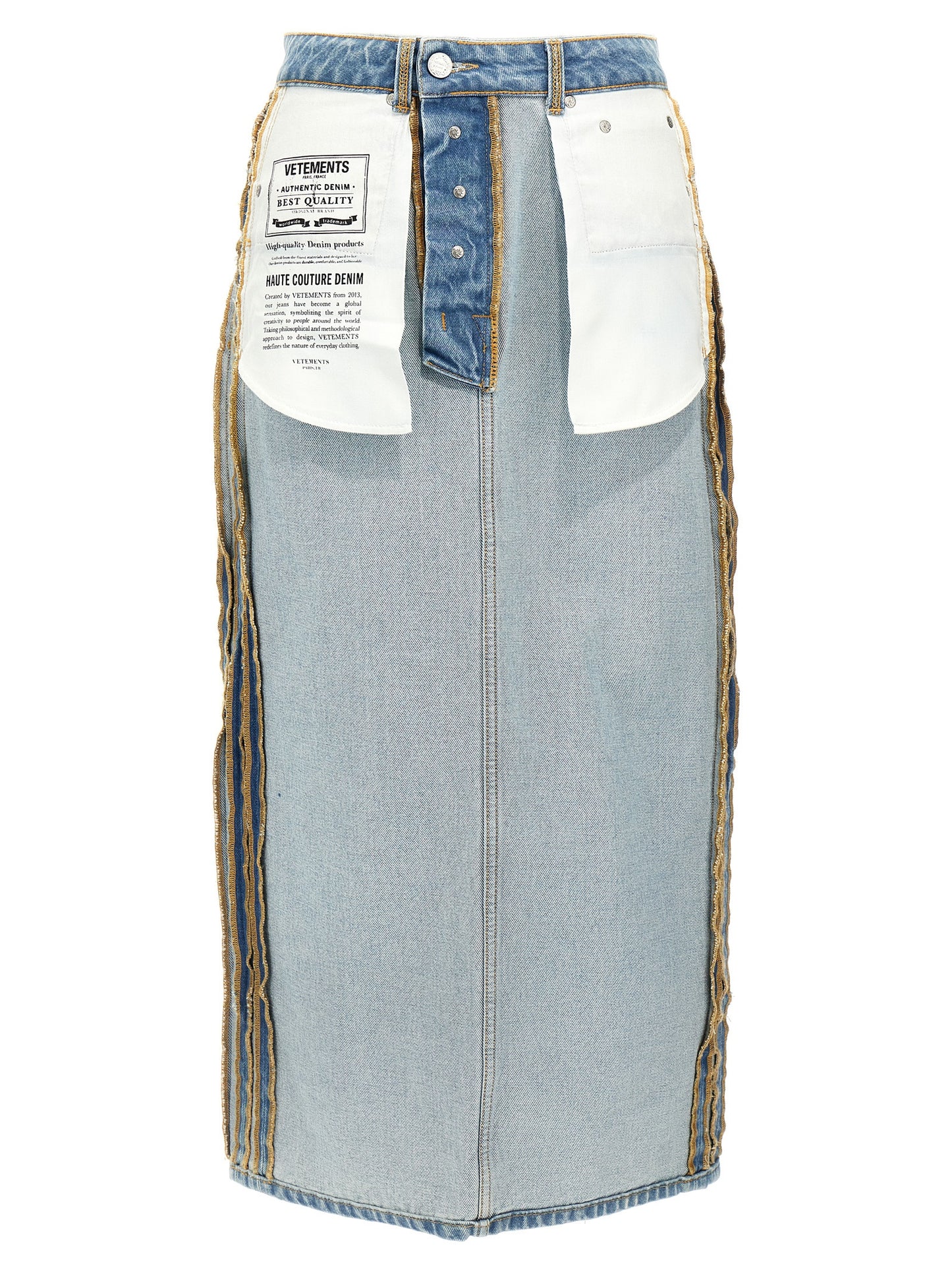 Vetements Women 'Inside-Out' Skirt VETEMENTS