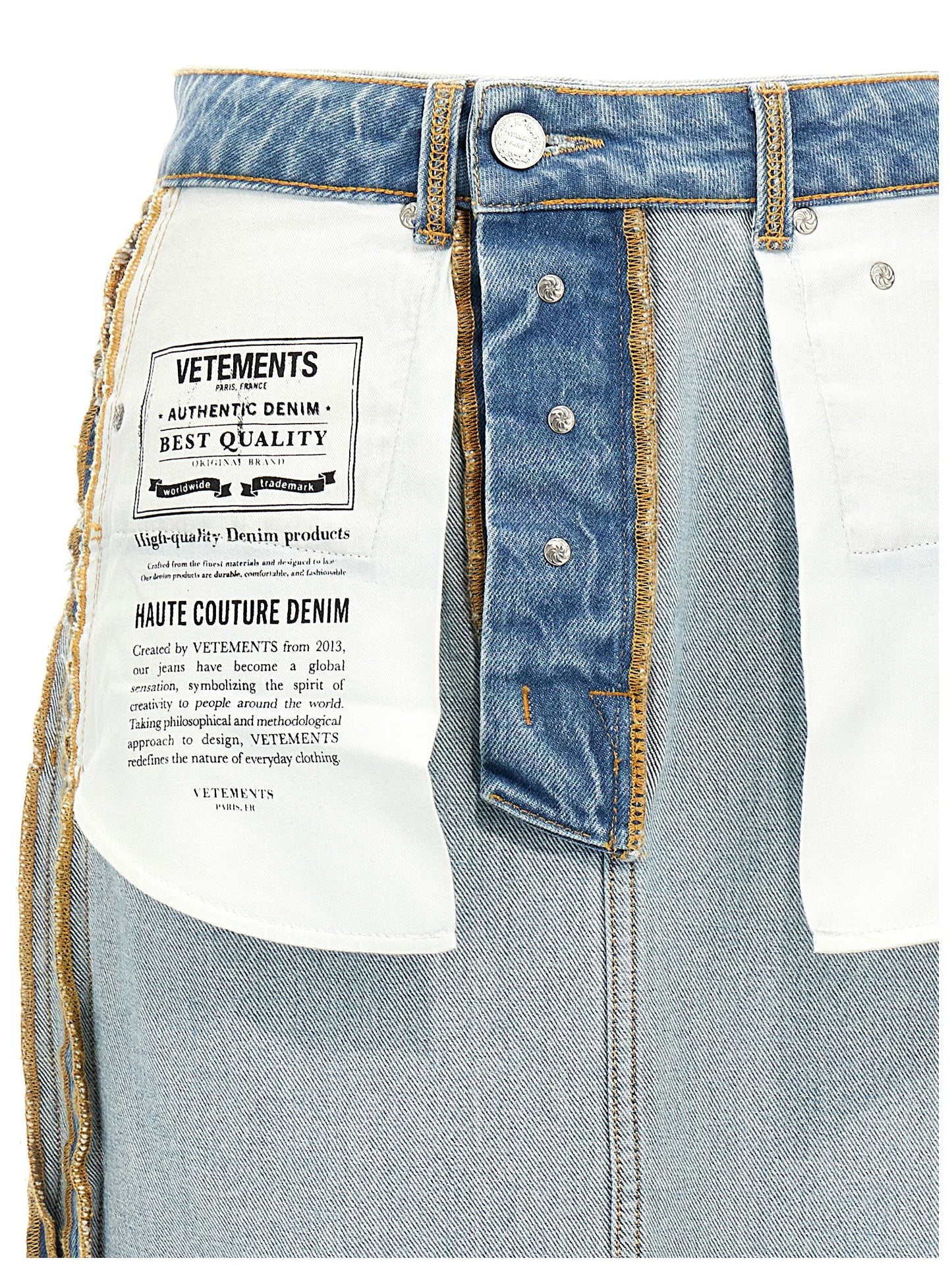 Vetements Women 'Inside-Out' Skirt VETEMENTS