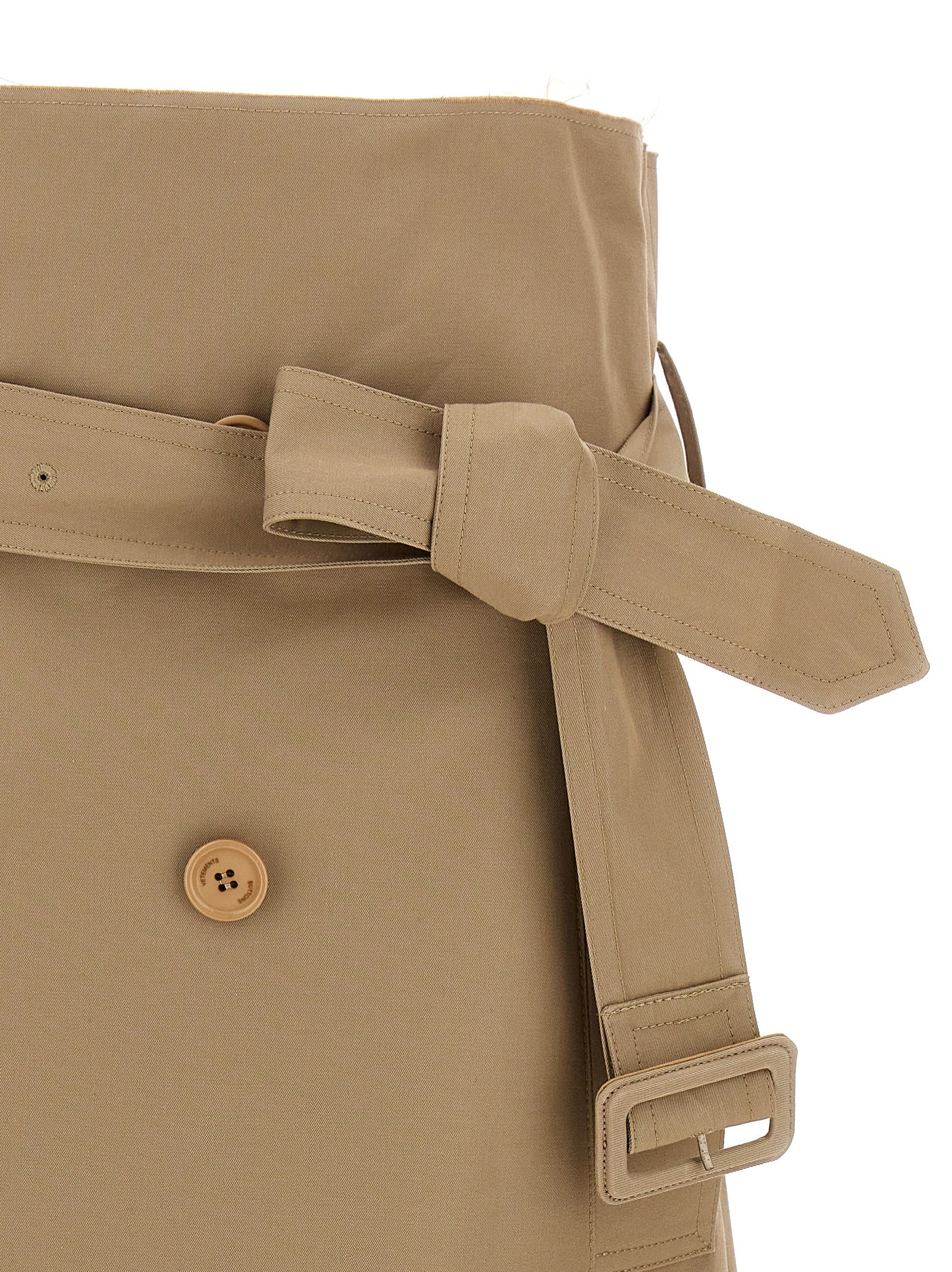 Vetements Women 'Deconstructed Trenchcoat' Skirt VETEMENTS