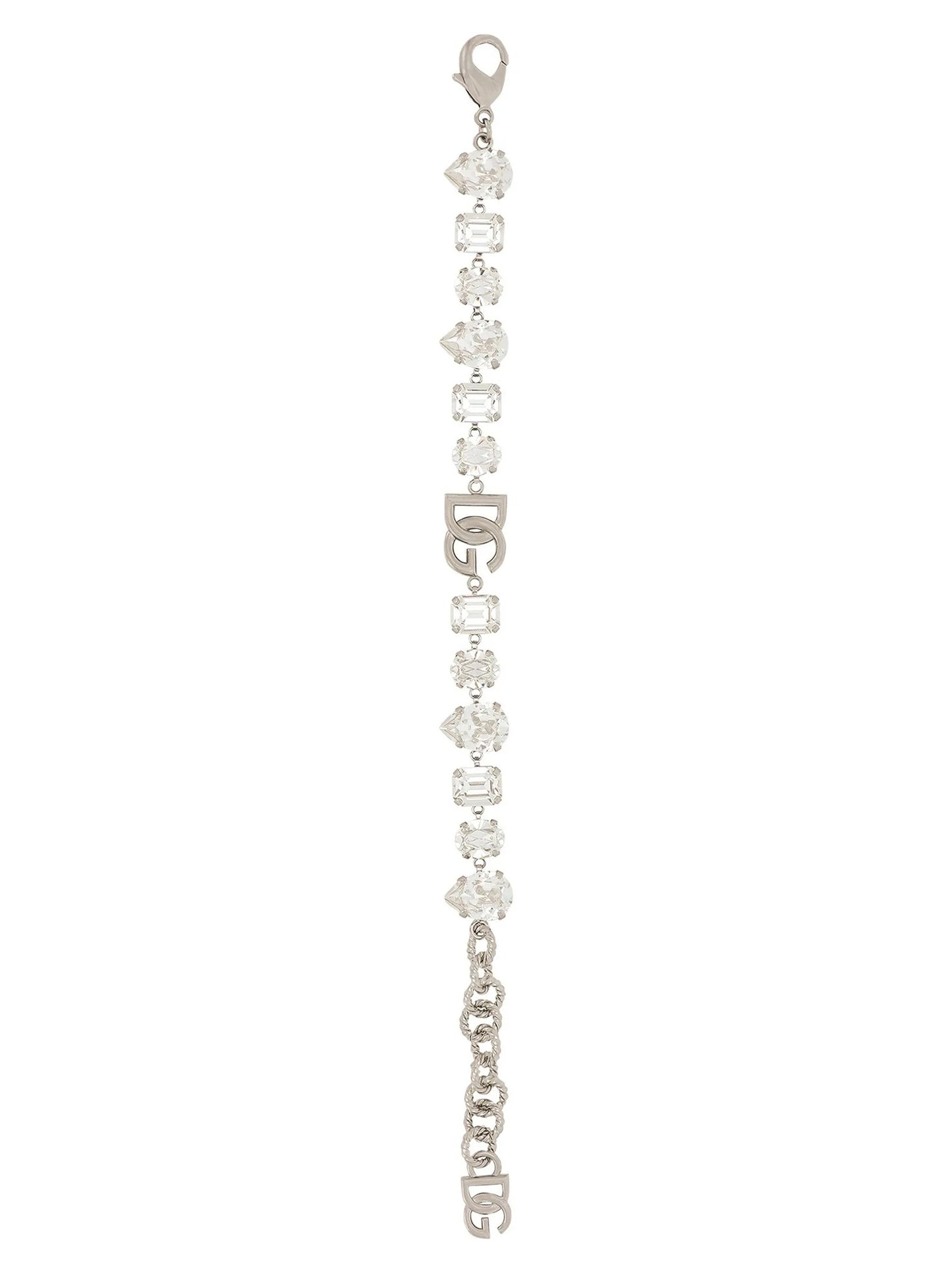Dolce & Gabbana Women Bracelet With Rhinestones And Logo DOLCE & GABBANA