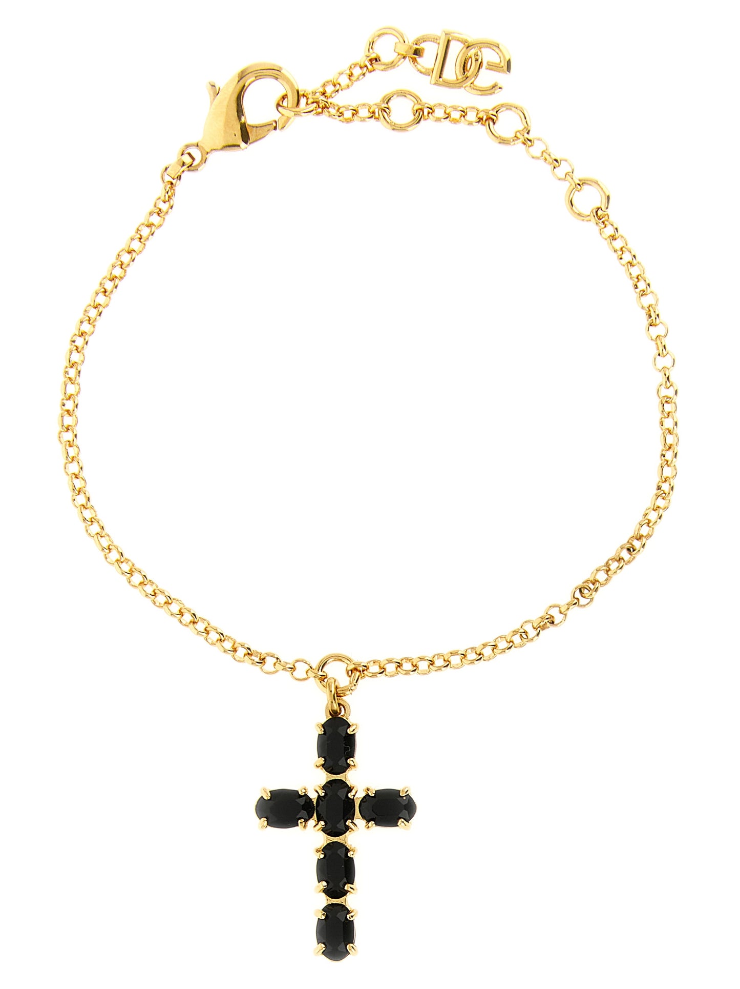 Dolce & Gabbana Women Crystal Cross Bracelet DOLCE & GABBANA