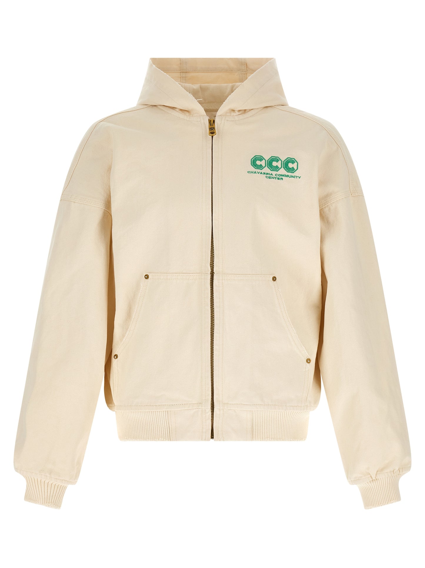Willy Chavarria Men 'Juggernaut Workwear' Hoodie WILLY CHAVARRIA